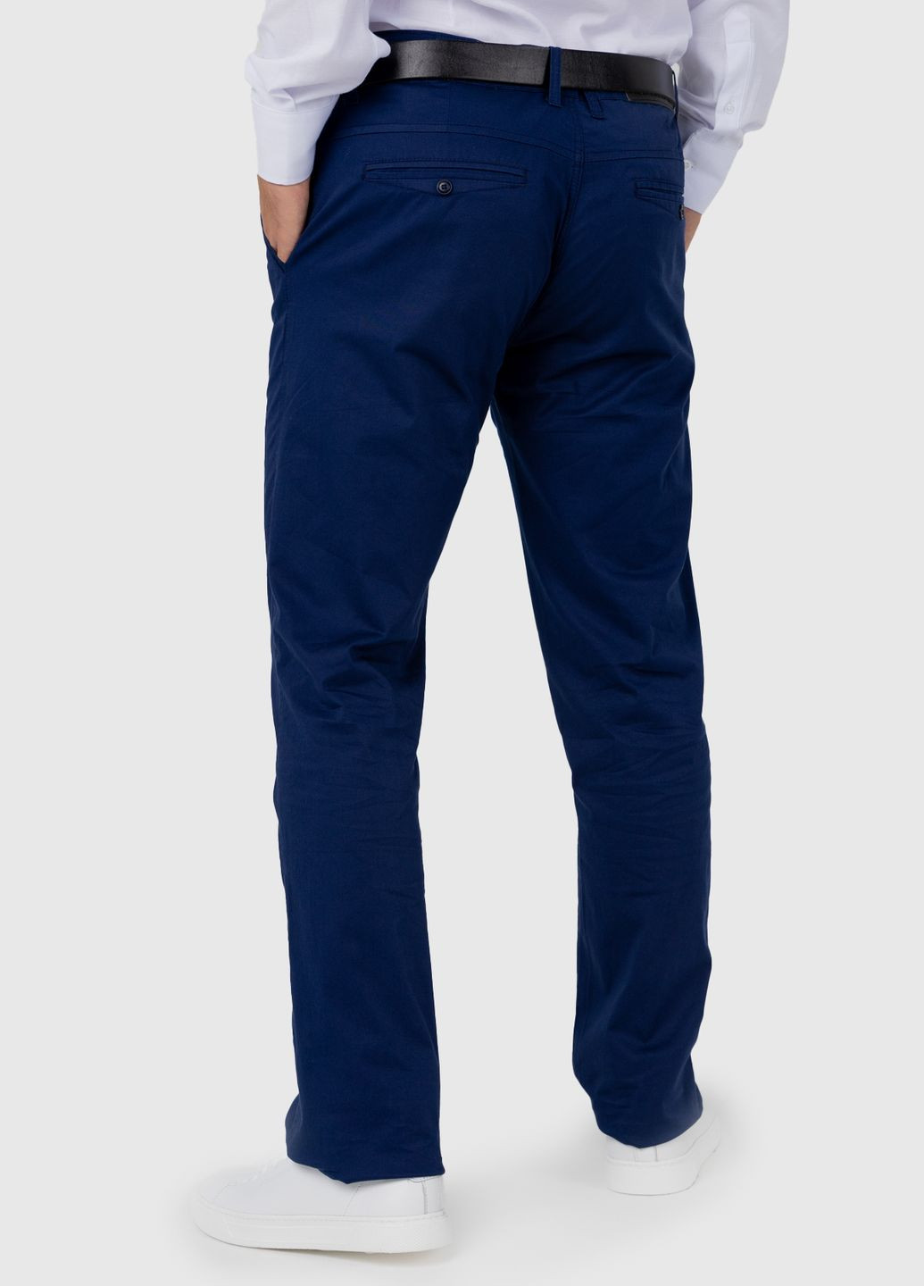Синие повседневный демисезонные брюки No Brand
