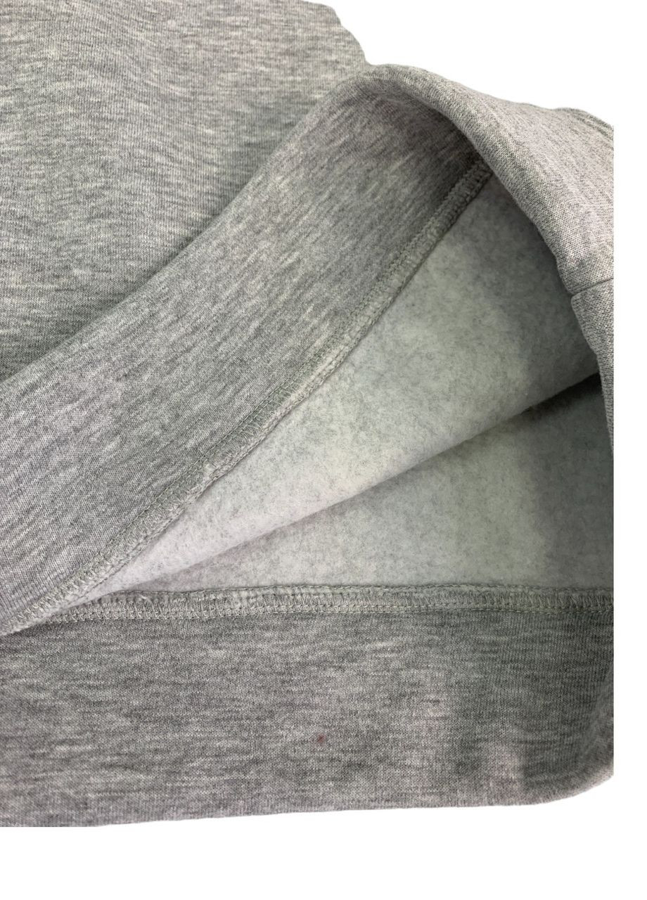 Сірий світшот жін. міла тринитка з начосом сірий меланж з принтом лялька-мотанка роз.2xl 4PROFI (275096509)