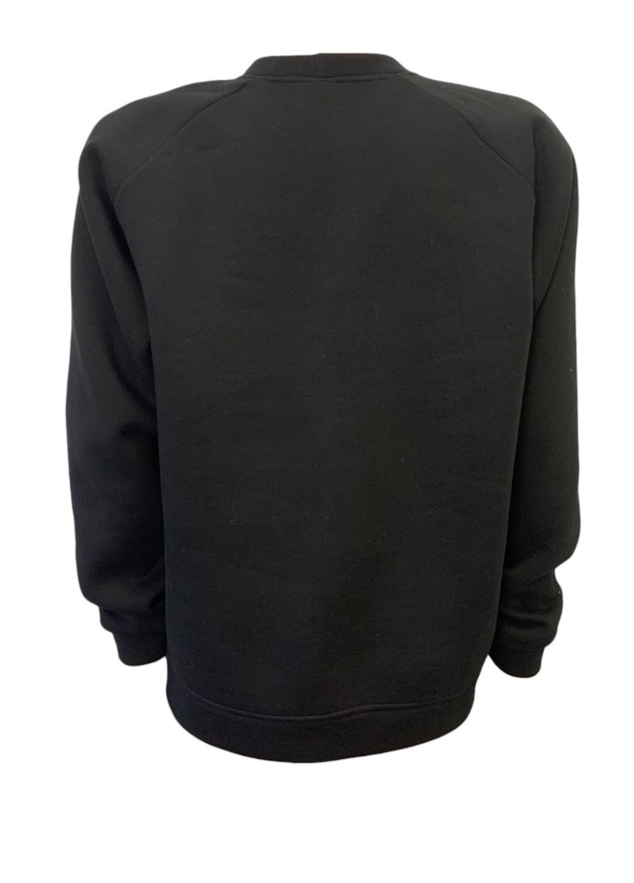 Черный свитшот муж. рокки трехнитка с начесом черный с принтом харьков р.2xl 4PROFI (275096542)