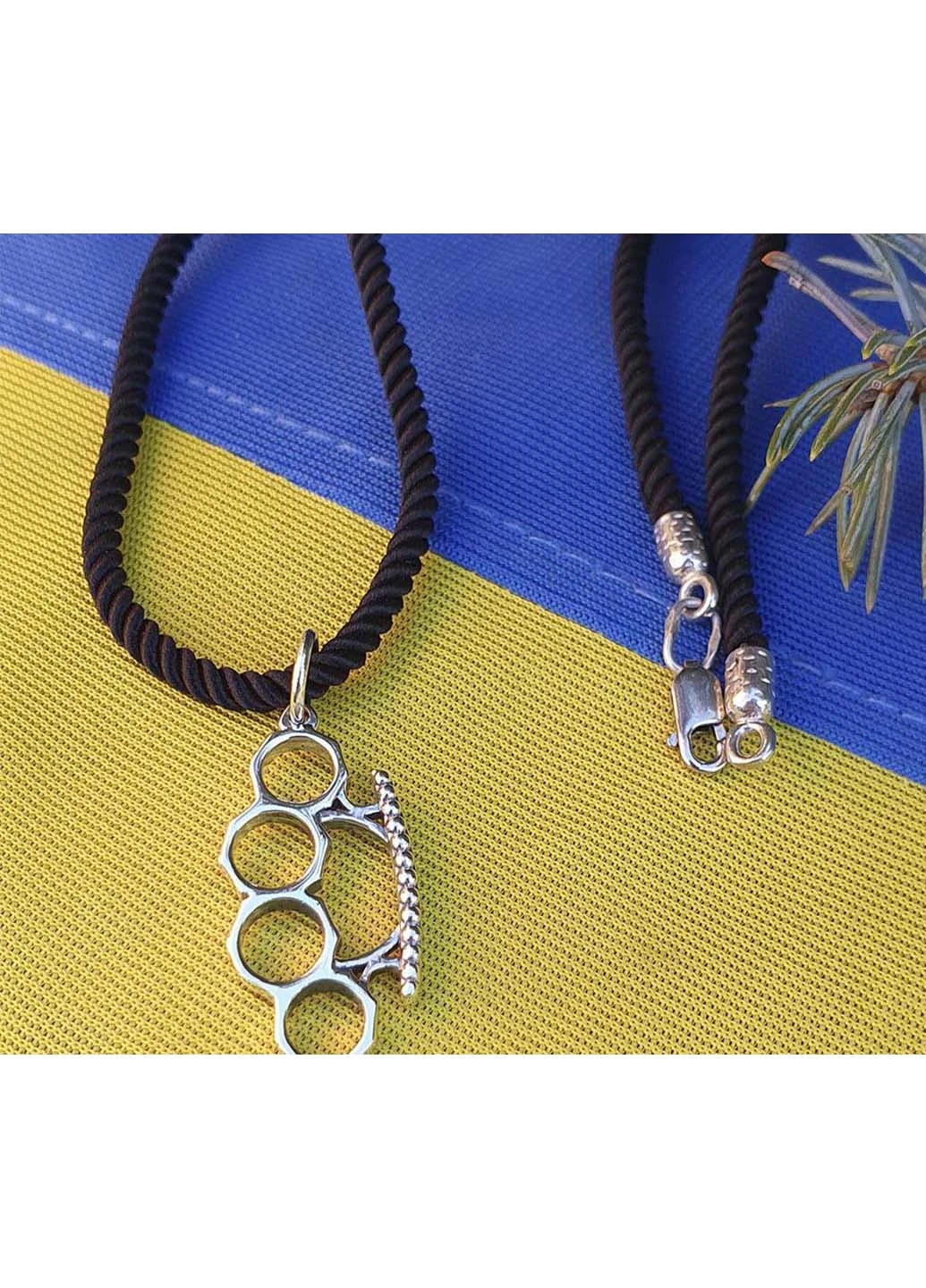 Кулон Кастет Maxi Silver (274529321)