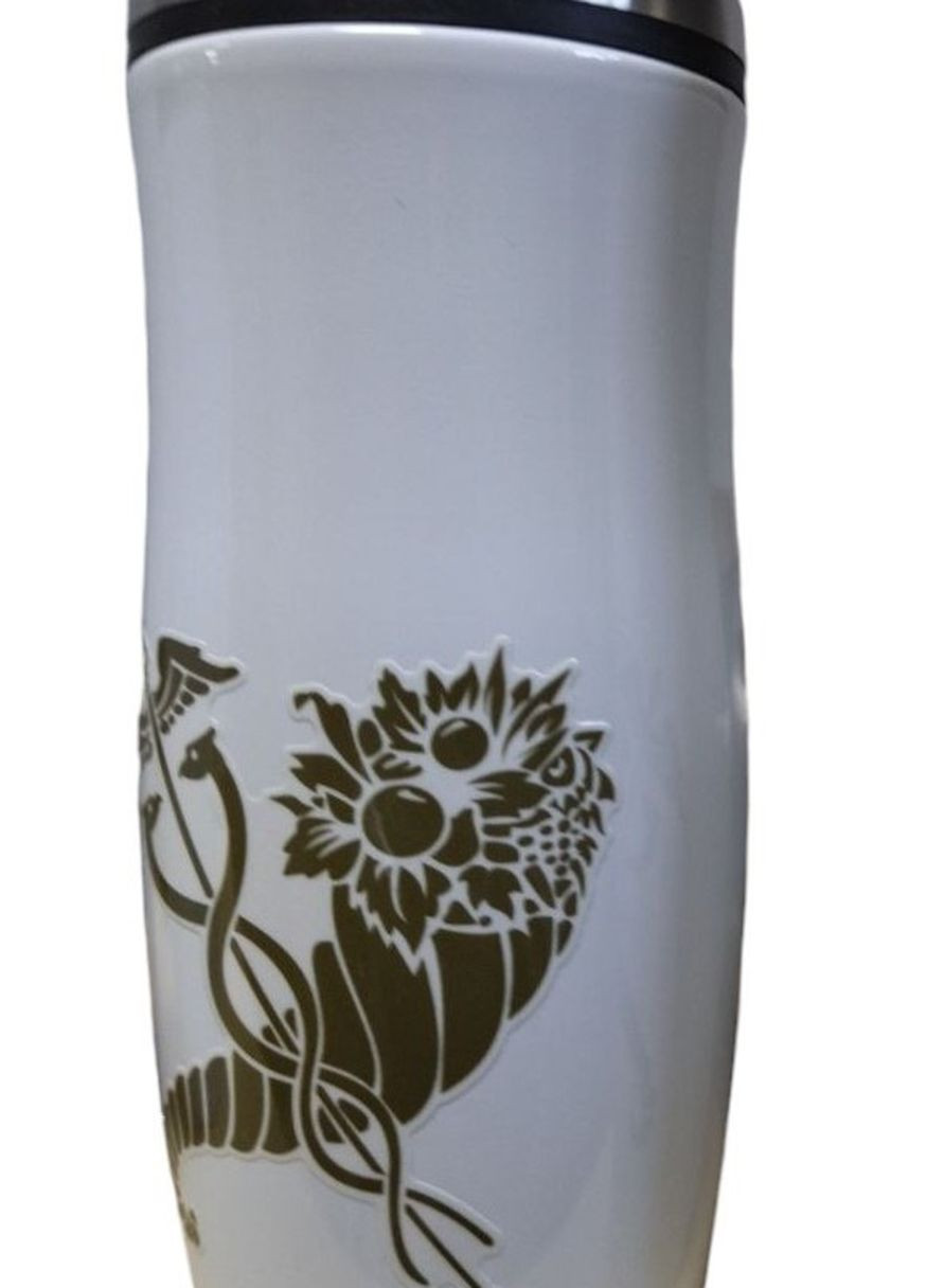 Термокружка біла з малюнком Герб Харкова 360 мл 4PROFI (275096517)