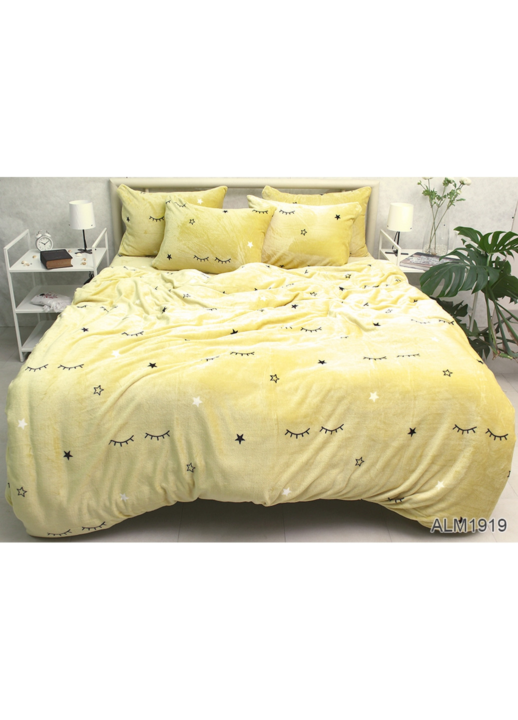 Комплект постельного белья микрофибра 2-спальный Tag (275069435)