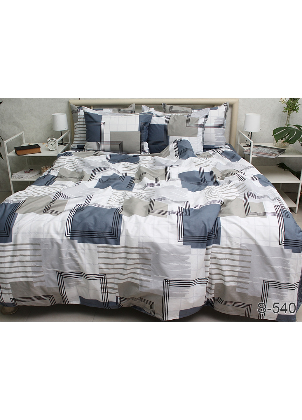 Комплект постельного белья с компаньоном 2-спальный Tag (275070460)