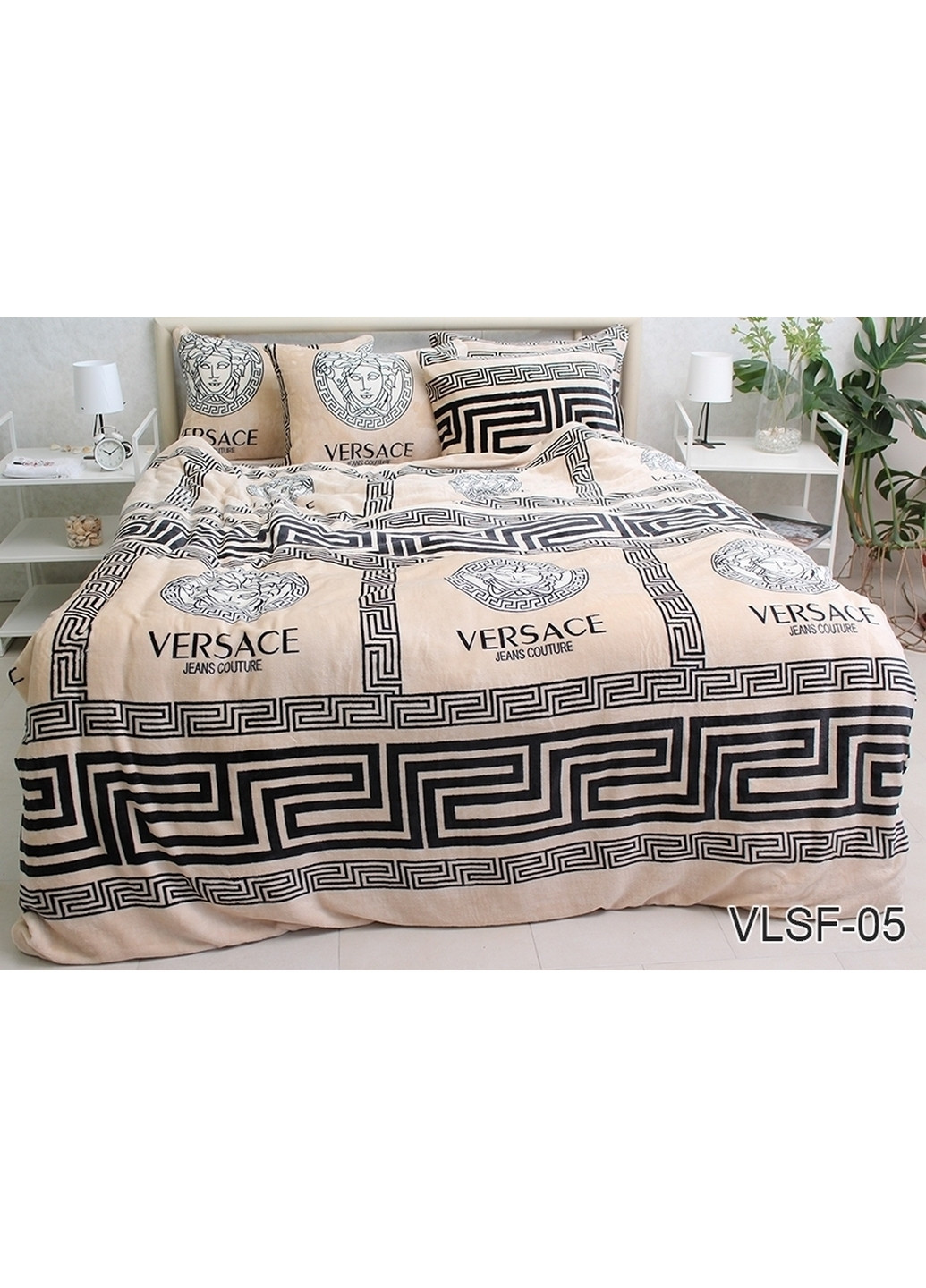 Комплект постельного белья микрофибра 2-спальный Tag (275071461)