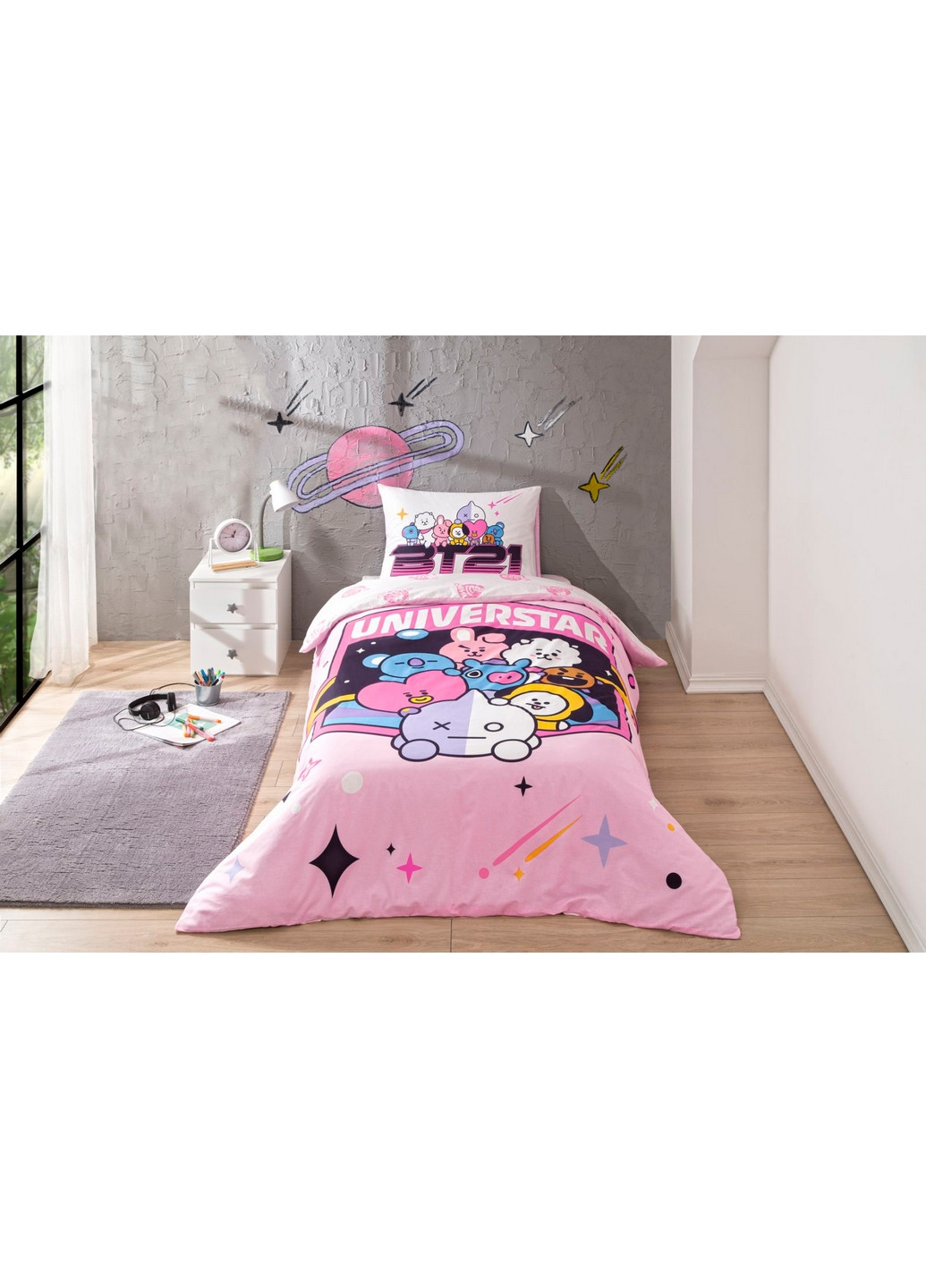 Комплект постельного белья 1,5-спальный Tac (275071370)