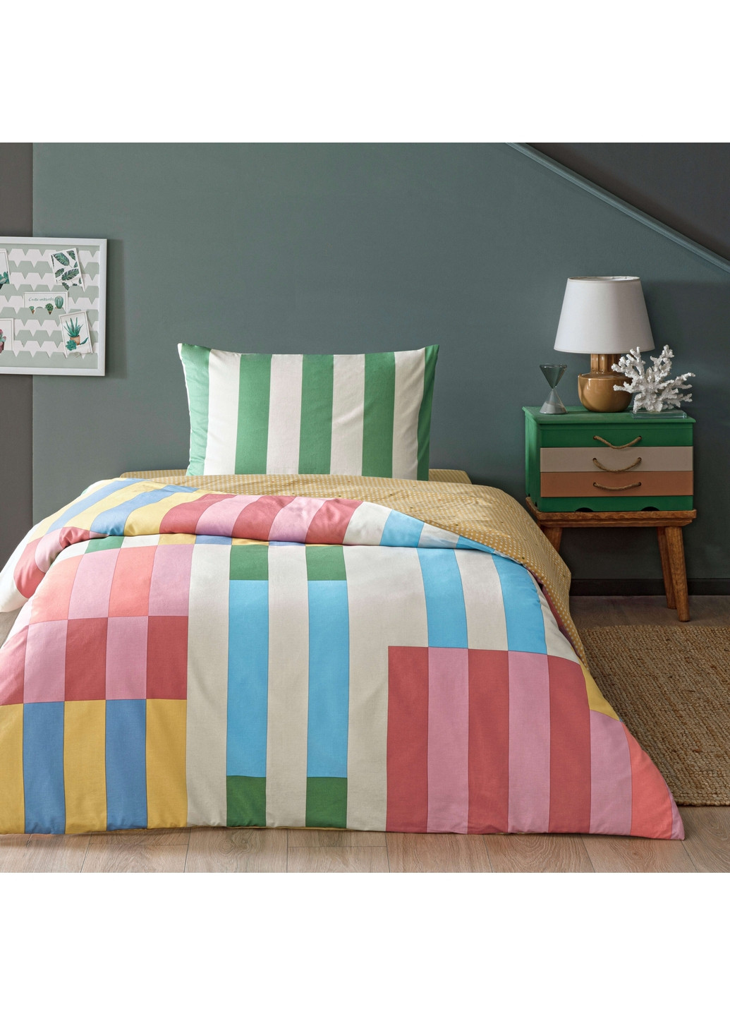 Комплект постельного белья 1,5-спальный Tac (275071361)