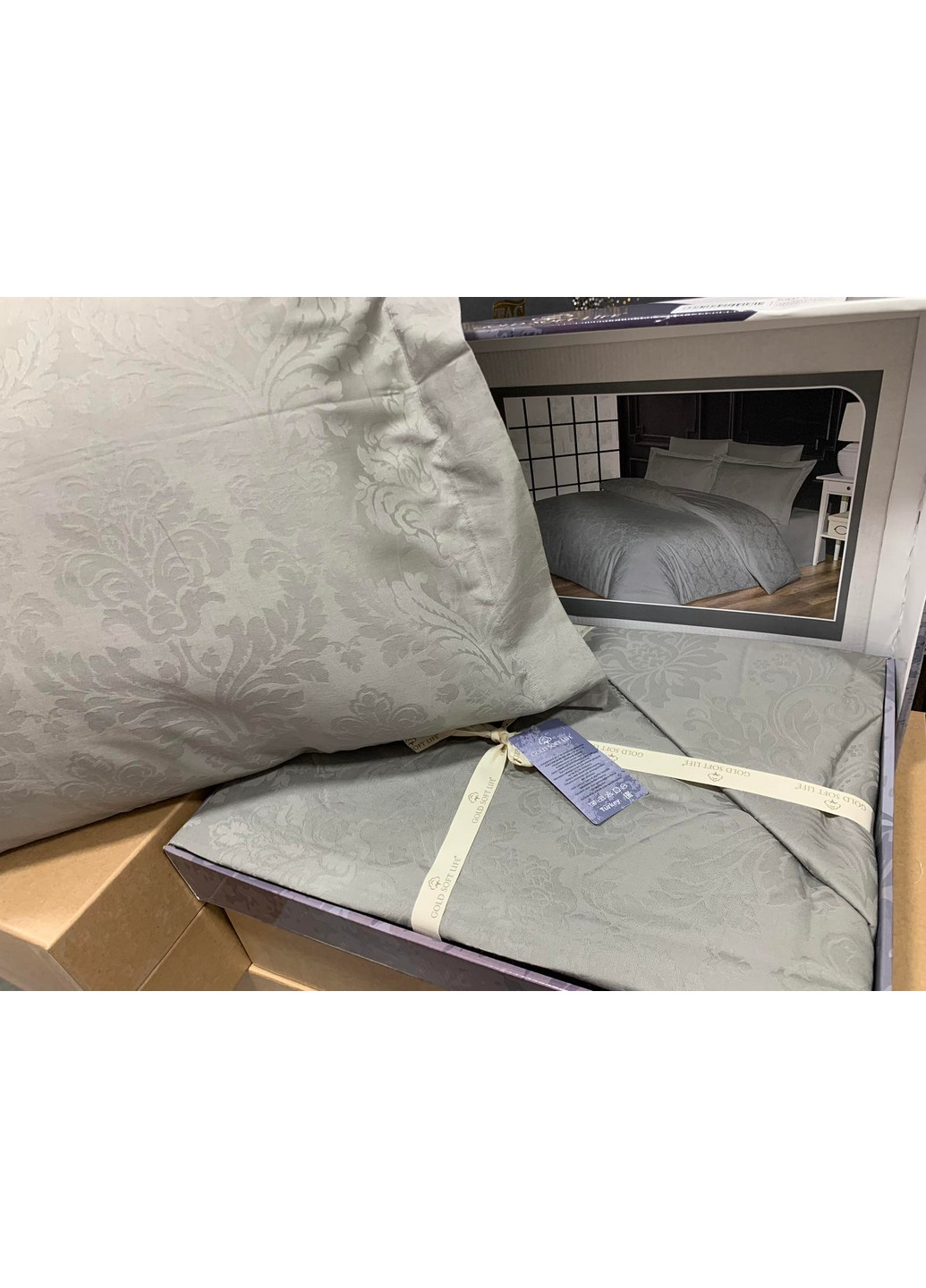 Комплект постельного белья Евро Gold Soft Life (275070028)