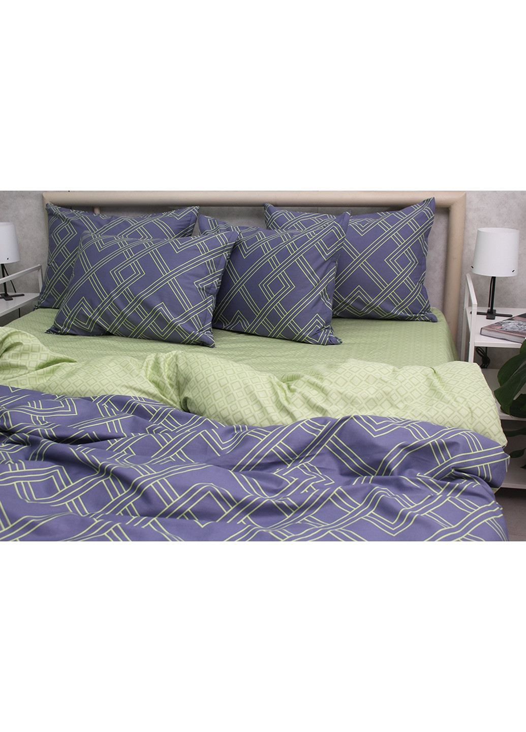 Комплект постельного белья с компаньоном 2-спальный Tag (275069448)
