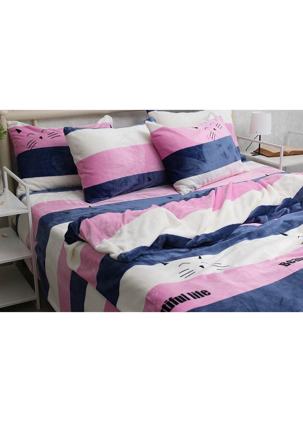 Комплект постельного белья микрофибра 1,5-спальный Tag (275071439)
