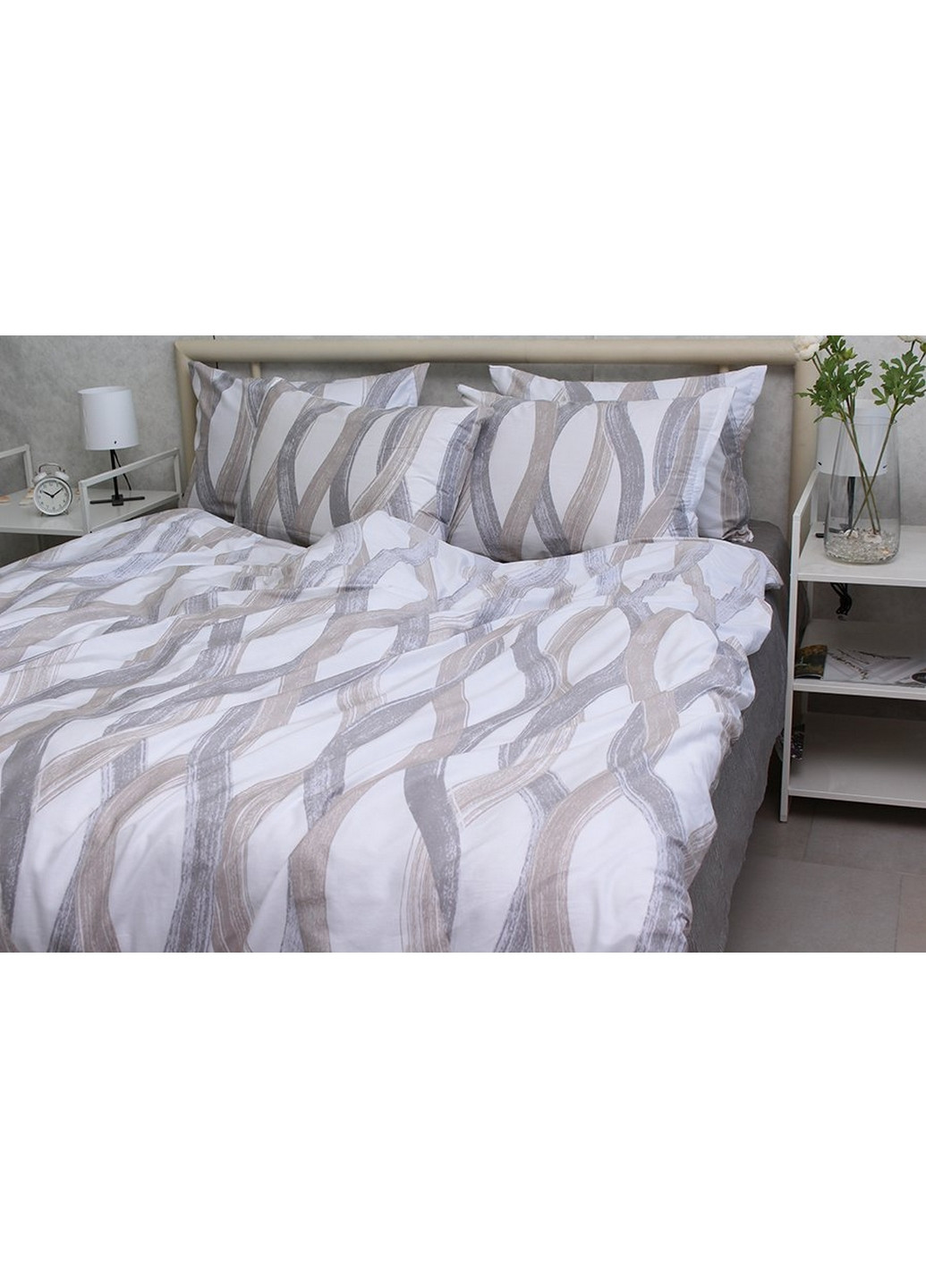 Комплект постільної білизни з компаньйоном 1,5-спальний Tag (275073543)