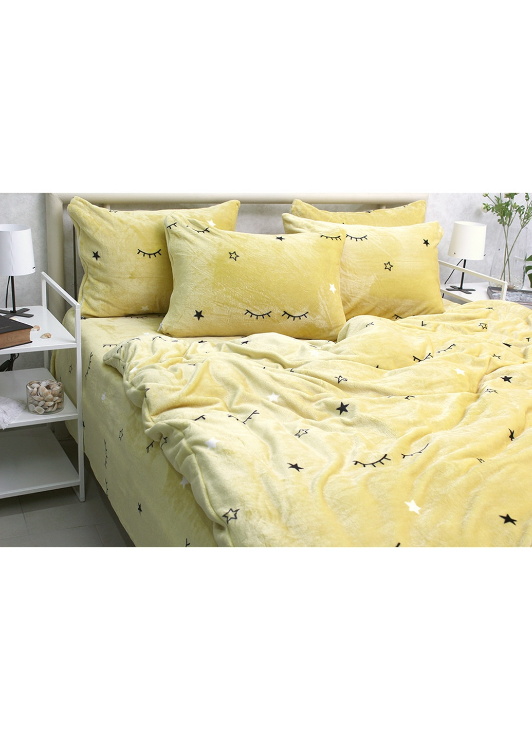 Комплект постельного белья микрофибра 1,5-спальный Tag (275072551)