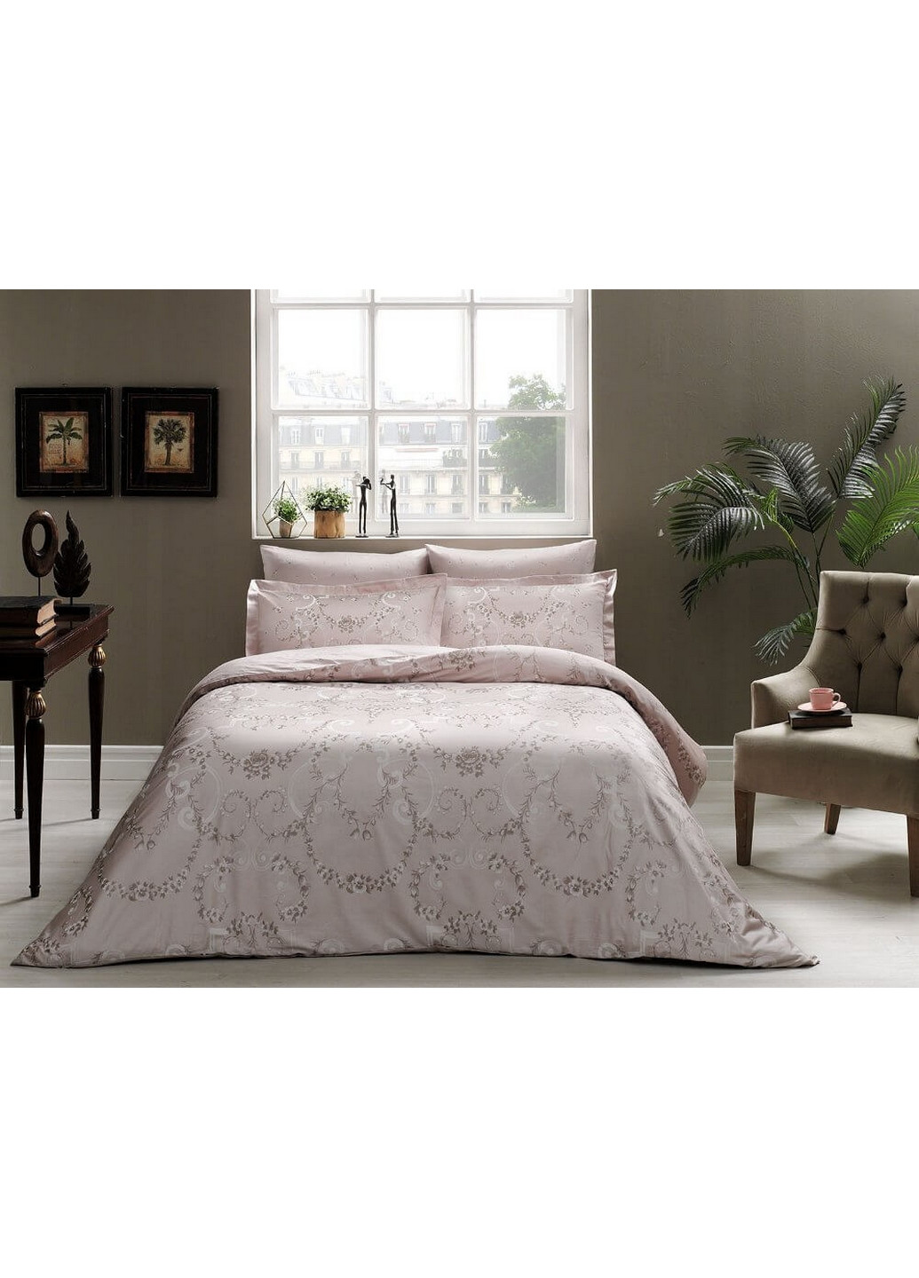 Комплект постельного белья Семейный Tac (275074396)