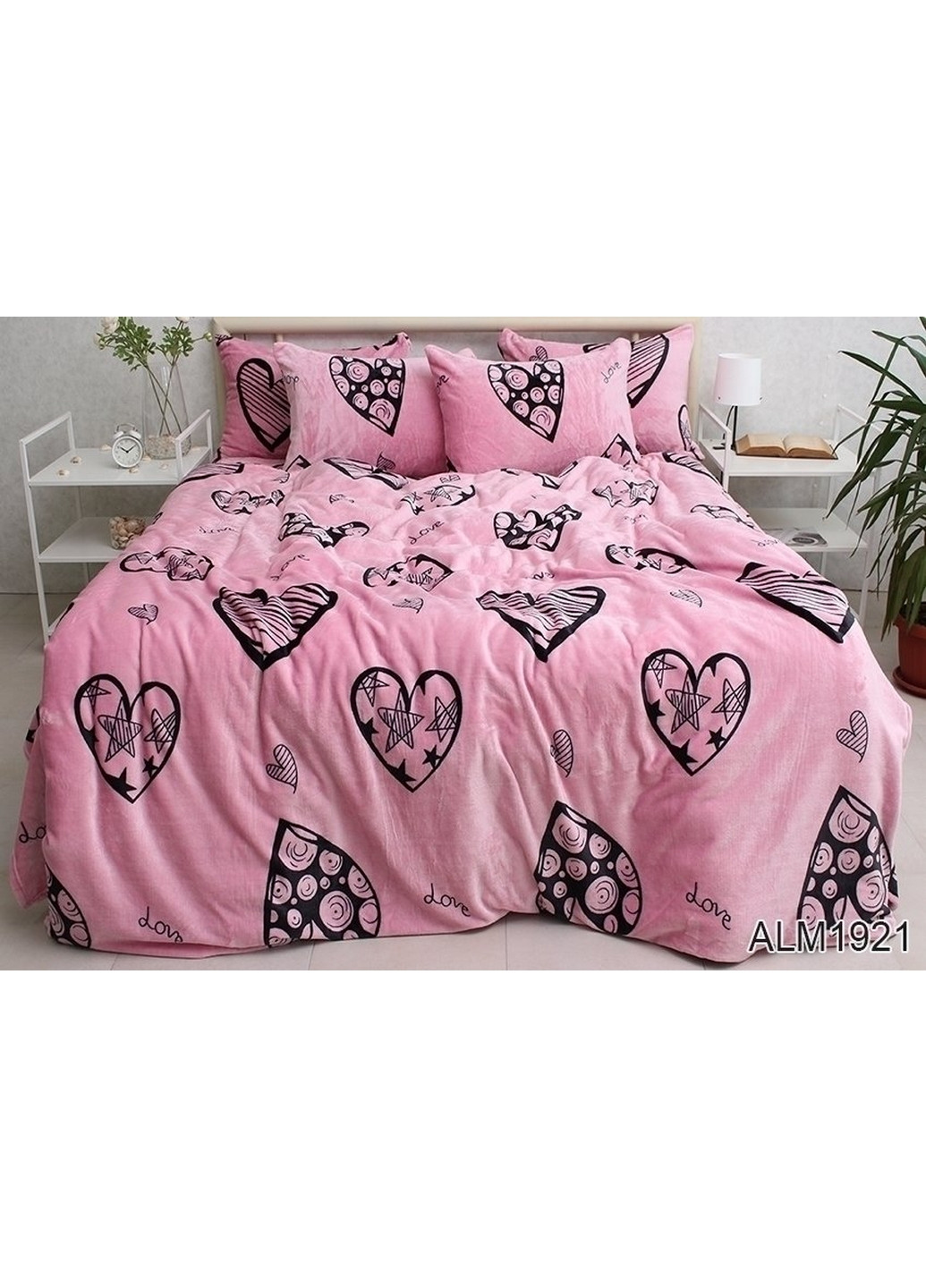 Комплект постільної білизни мікрофібра Євро Tag (275074513)