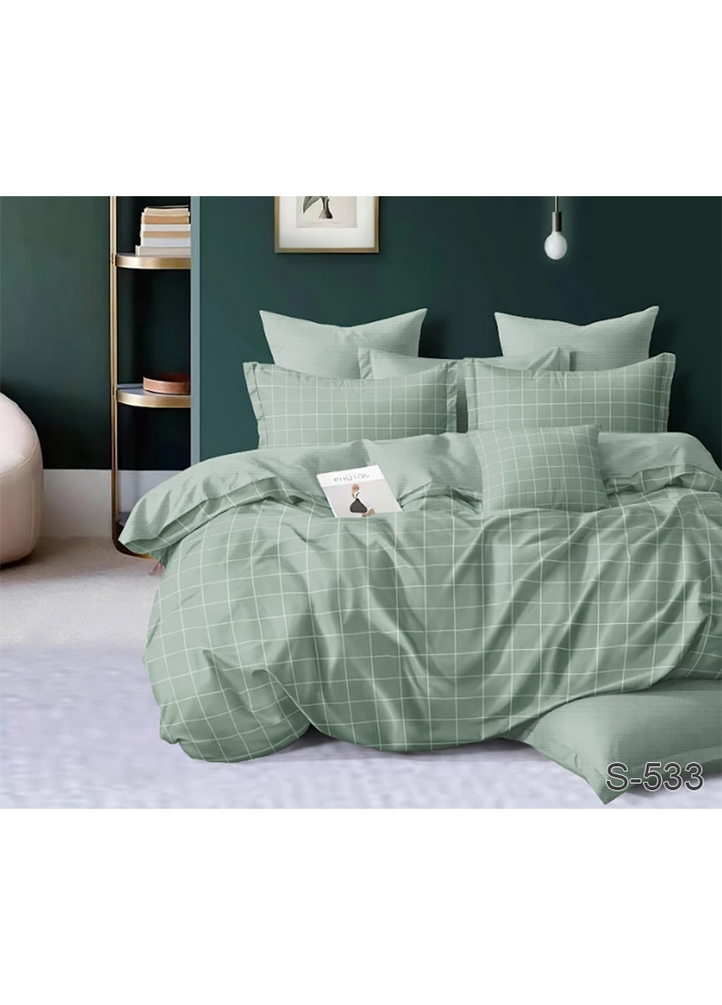 Комплект постельного белья с компаньоном 2-спальный Tag (275074498)