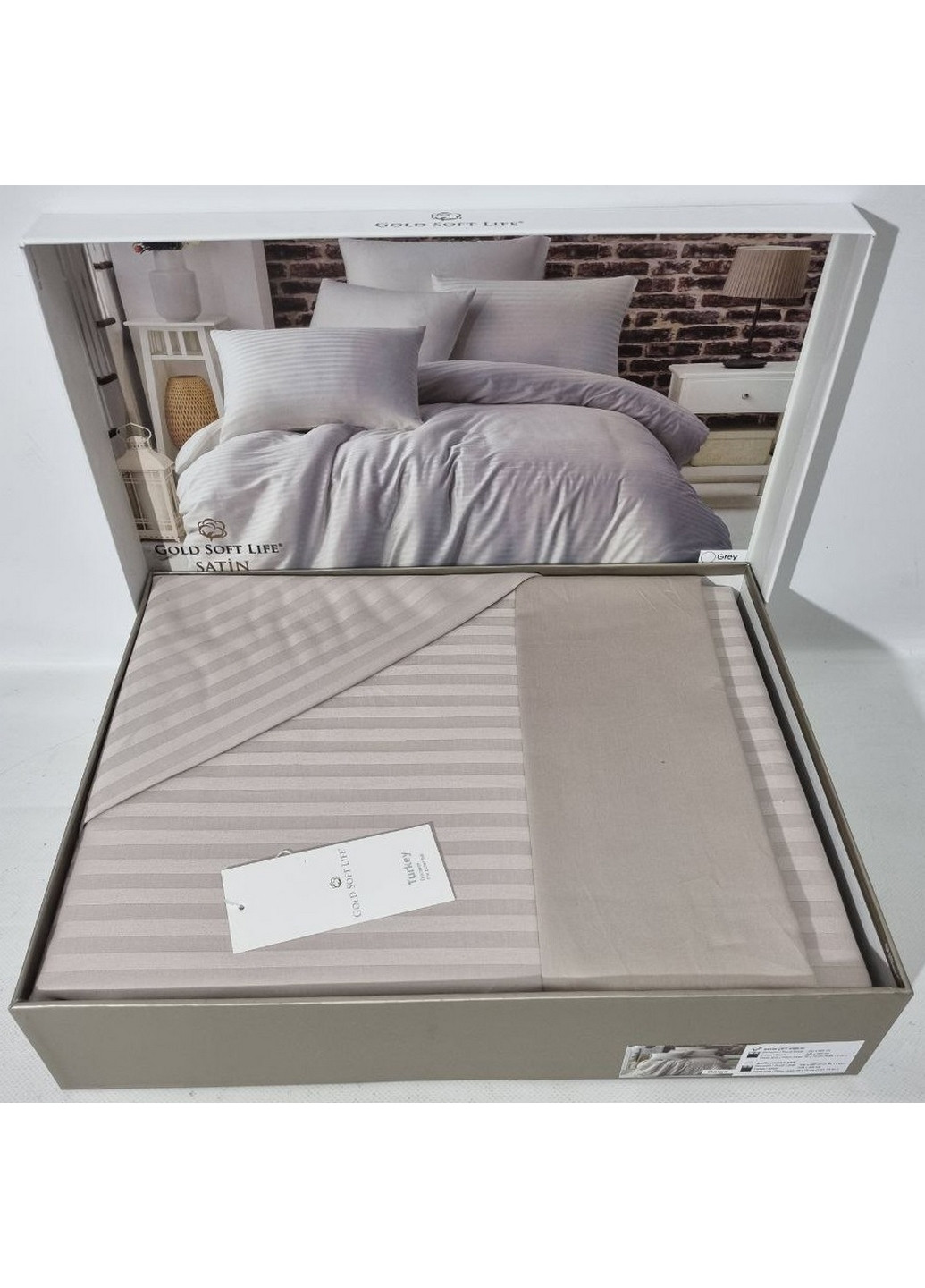 Комплект постільної білизни Євро Gold Soft Life (275073091)