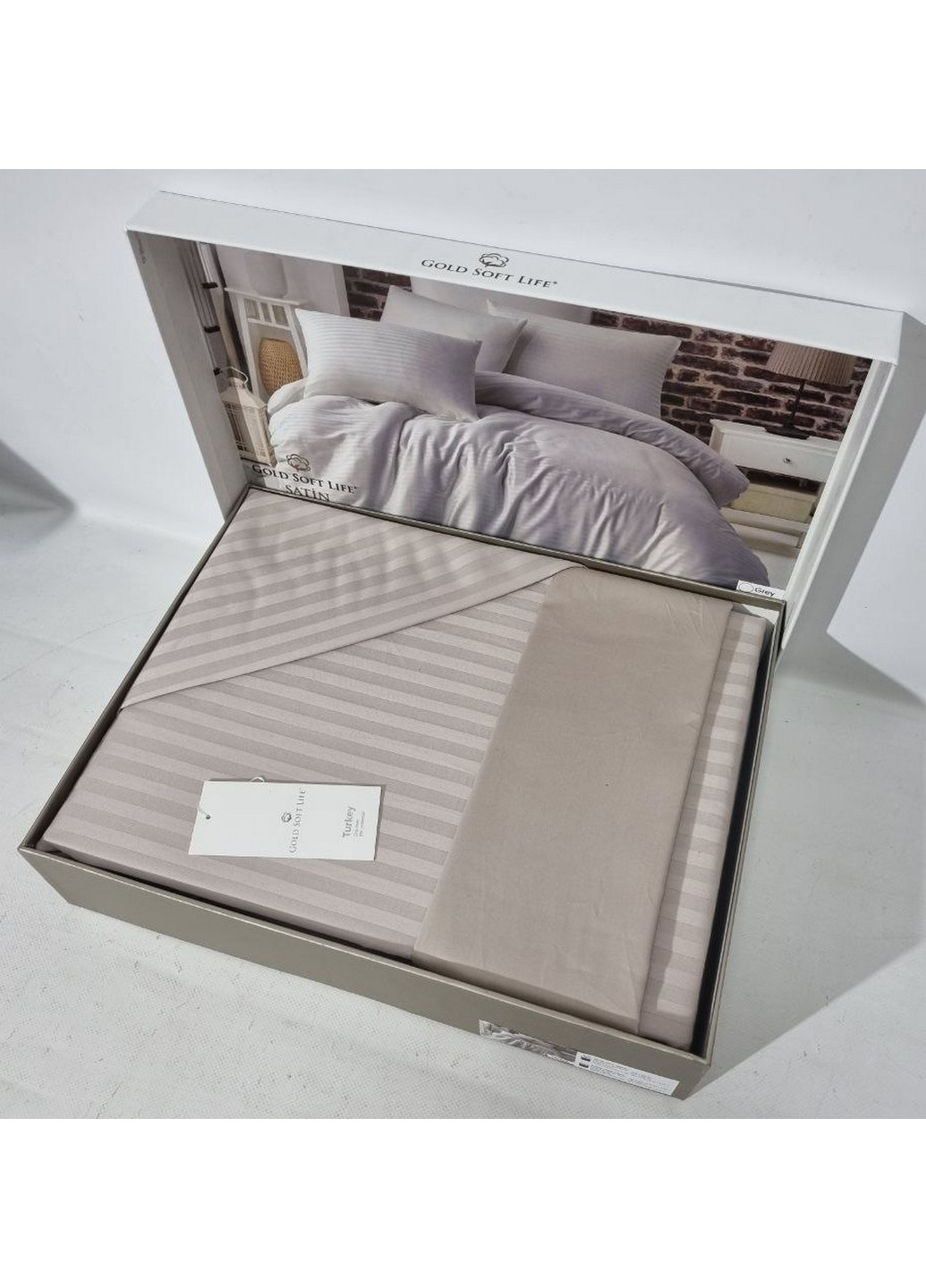 Комплект постільної білизни Євро Gold Soft Life (275073091)