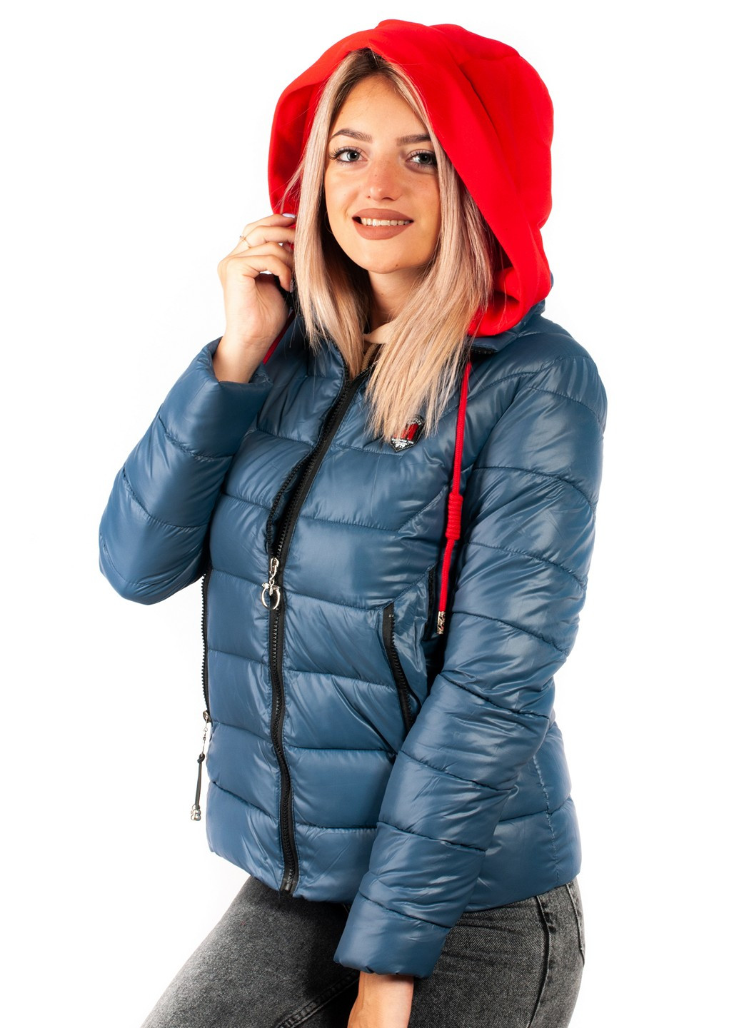 Синяя демисезонная куртка Shangyujie