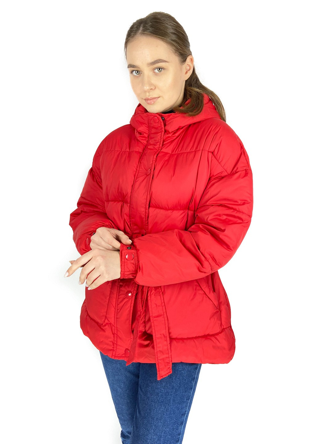 Красная демисезонная куртка Mtp