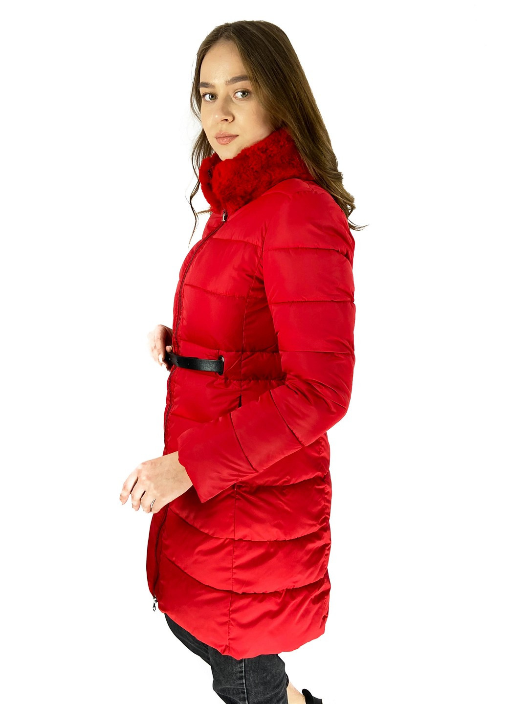 Червона демісезонна куртка Shangyujie