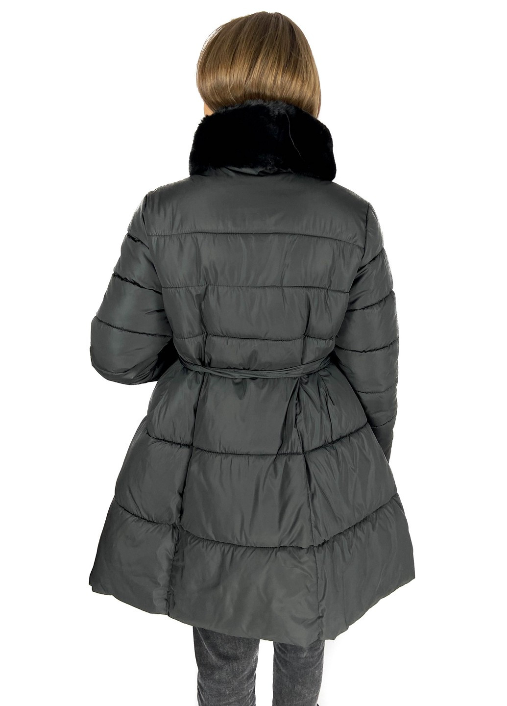 Черная зимняя куртка Mtp