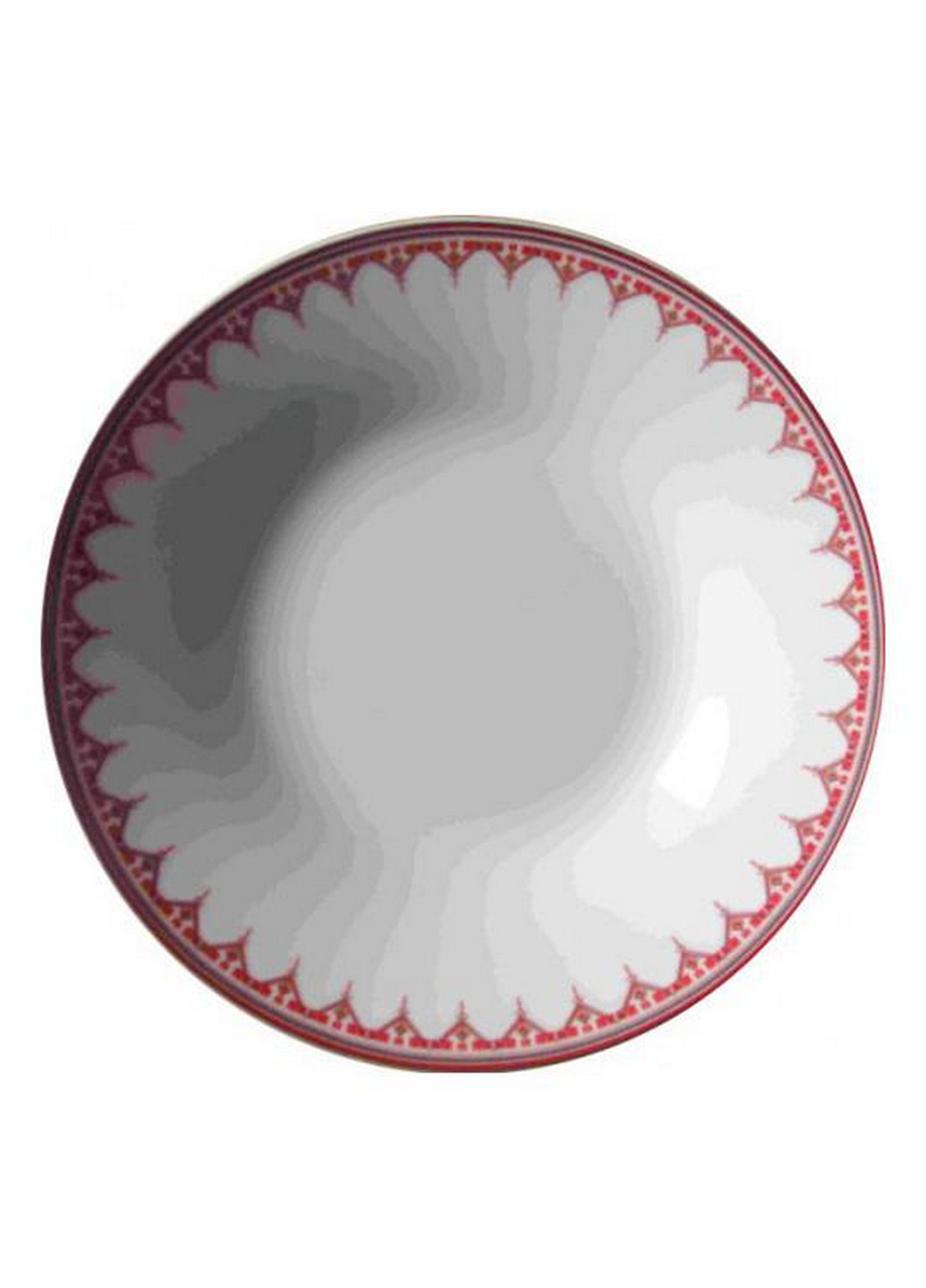 Набор 6 фарфоровых тарелок Ø20.5 см S&T (275072363)