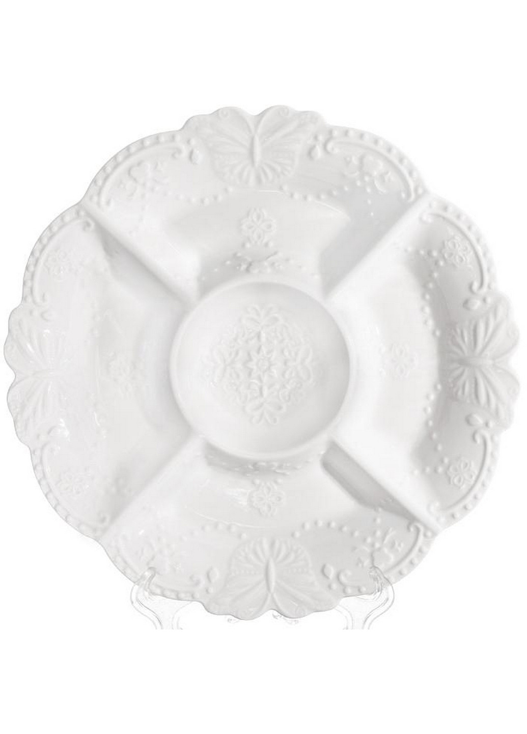 Блюда-менажницы фарфоровые Ø27 см Bona (275073742)