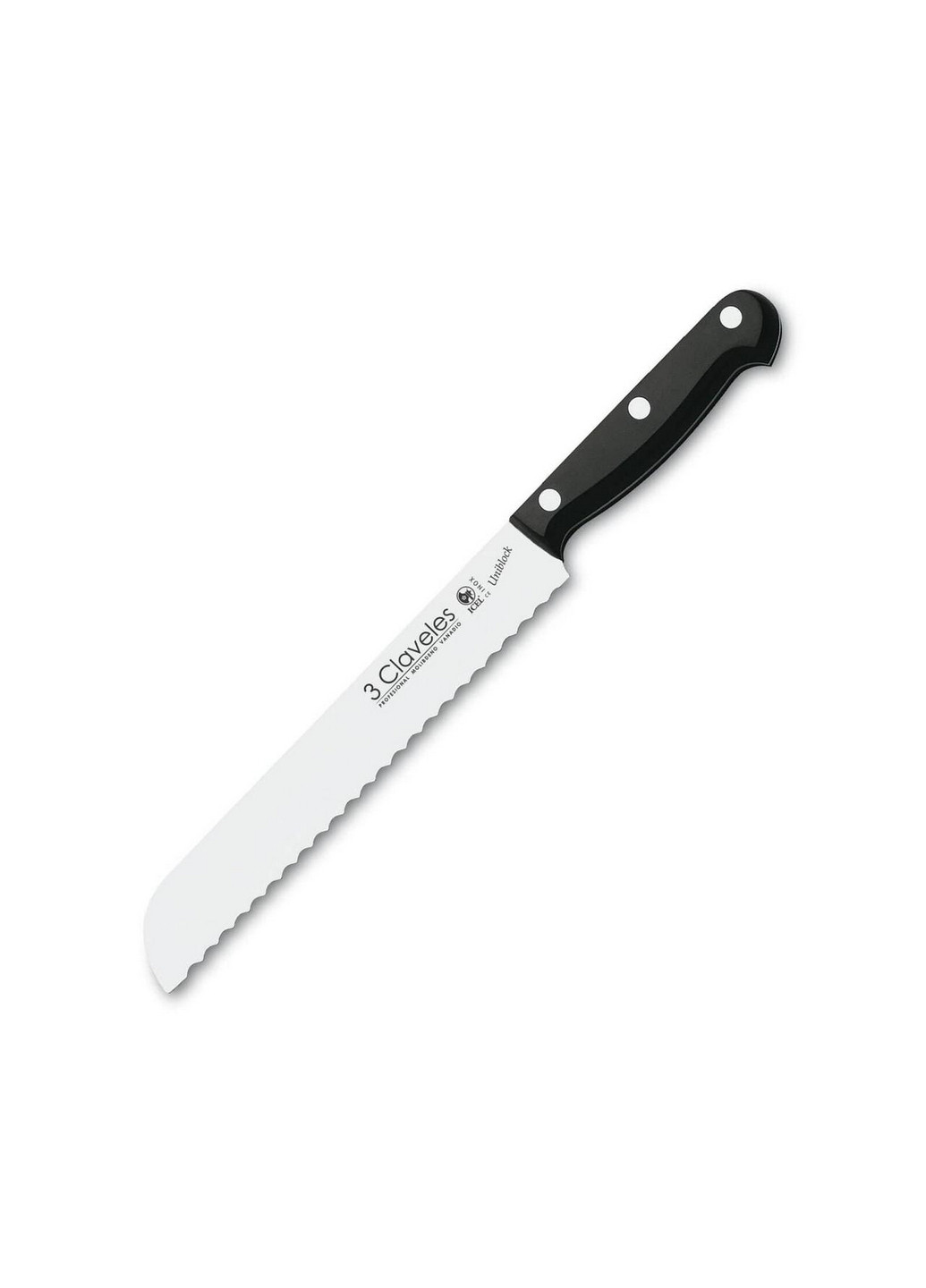 Кухонний ніж для хліба 200 мм Uniblock 3 Claveles (275070263)