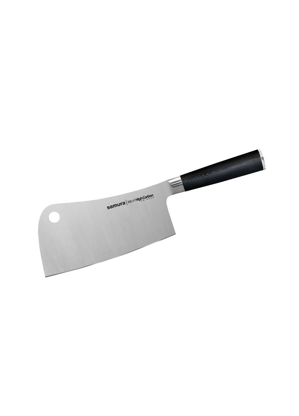 Кухонна сокира Mo-V для м'яса 180 мм Black Samura (275073236)