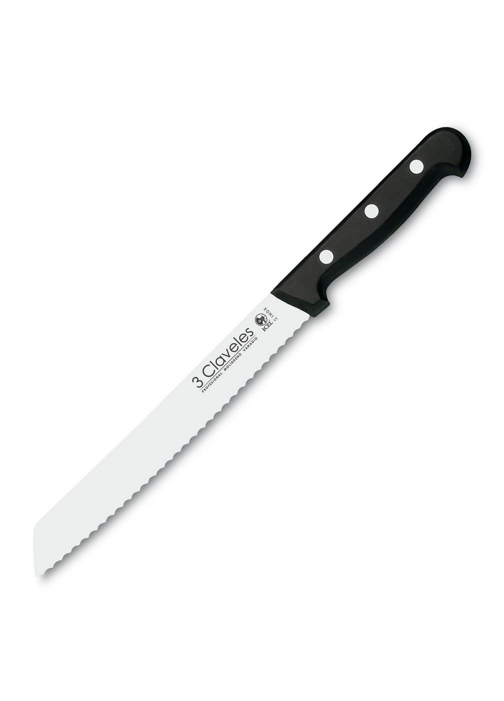 Кухонный нож для хлеба 200 мм 3 Claveles (275073285)