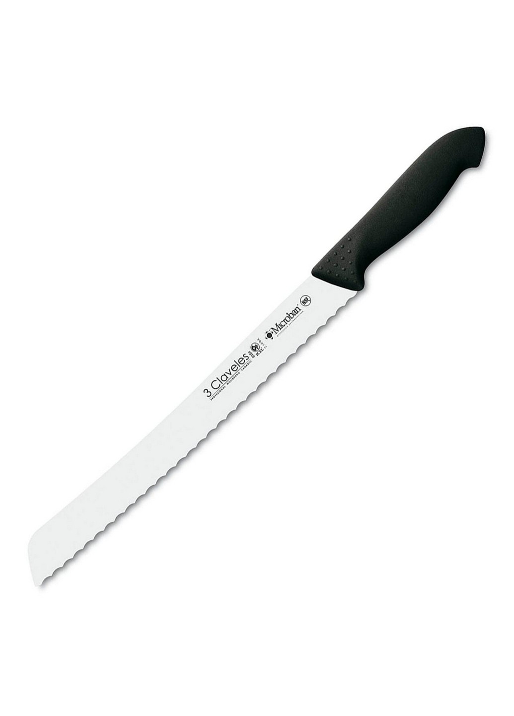 Кухонный нож для хлеба 250 мм 3 Claveles (275074287)