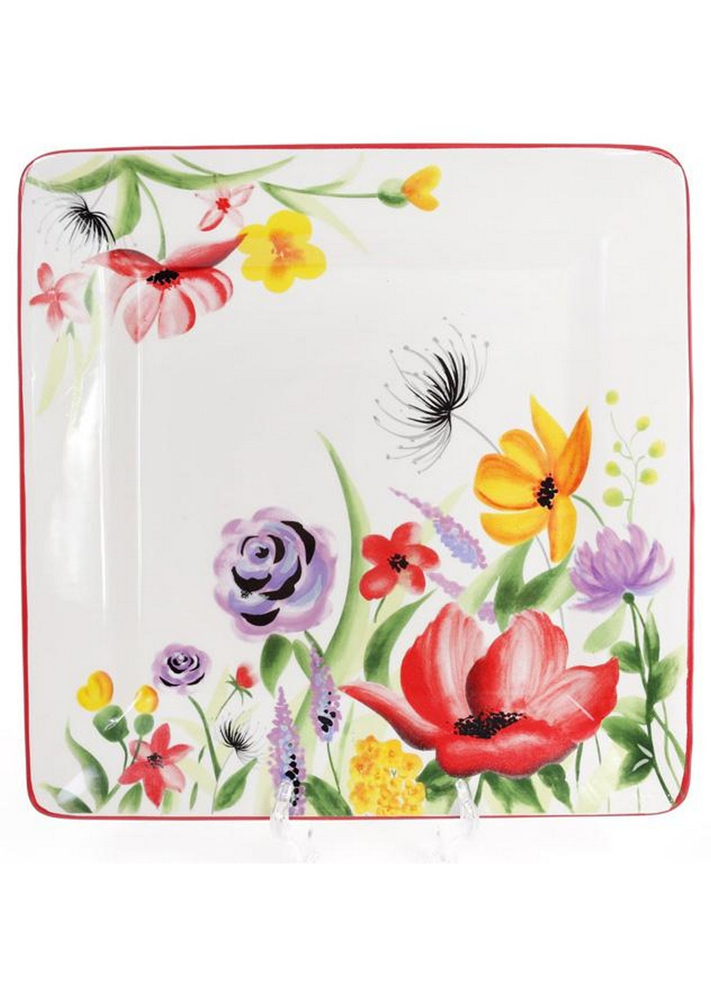 Керамічне блюдо 27х27 см, висота 3 см Bona (275069633)