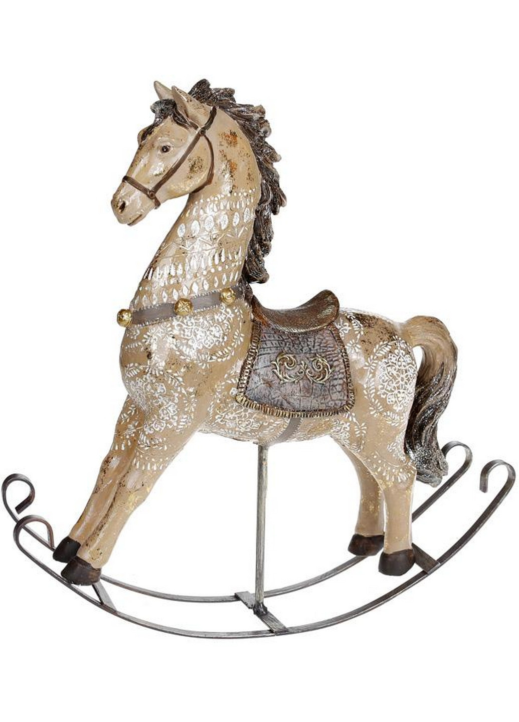 Декоративная статуэтка-качалка "Лошадка" 27х7,5х30 см Bona (275071640)