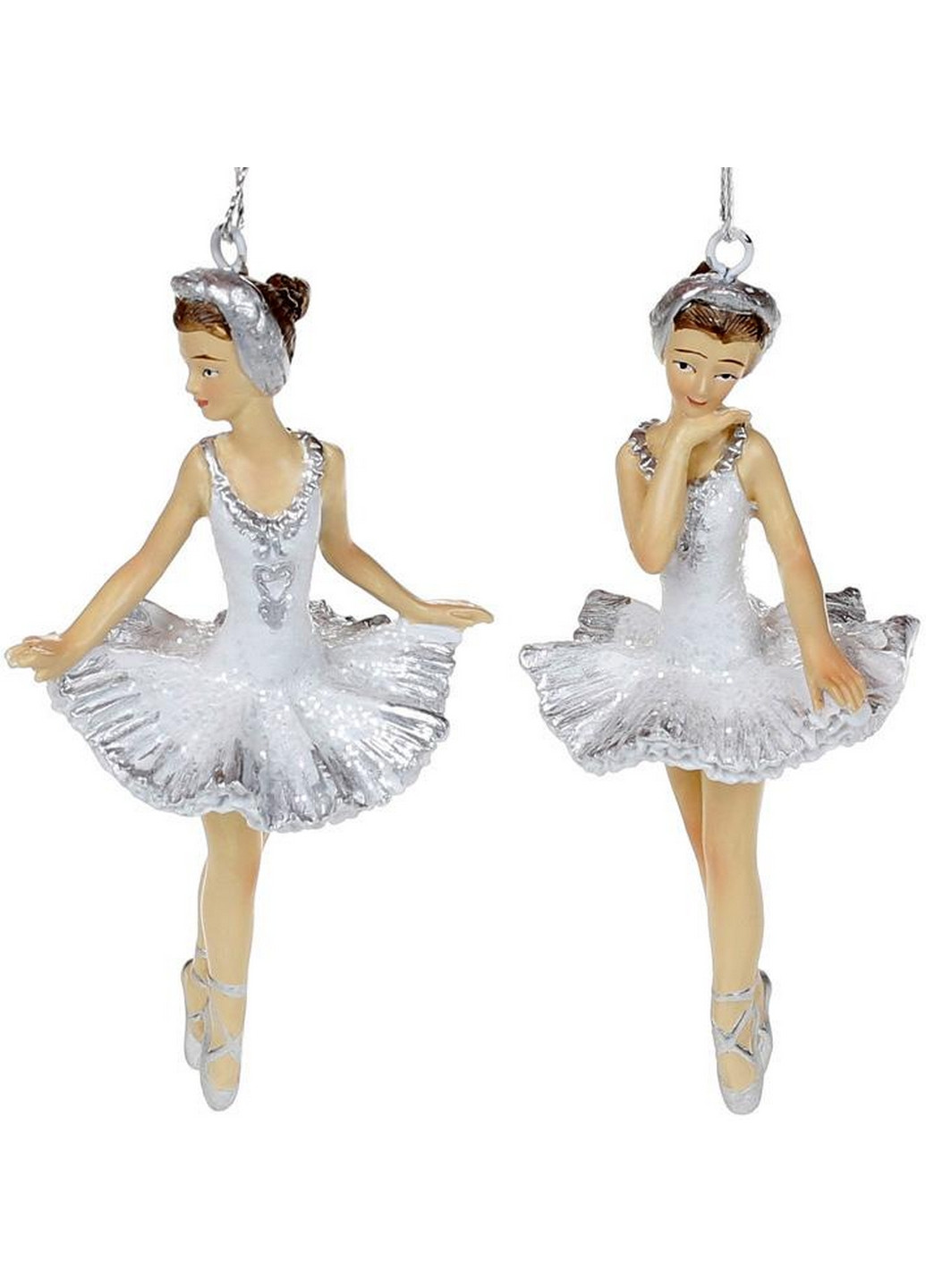 Набір 6 підвісних статуеток "Балерина" 6х4,5х11 см Bona (275070562)