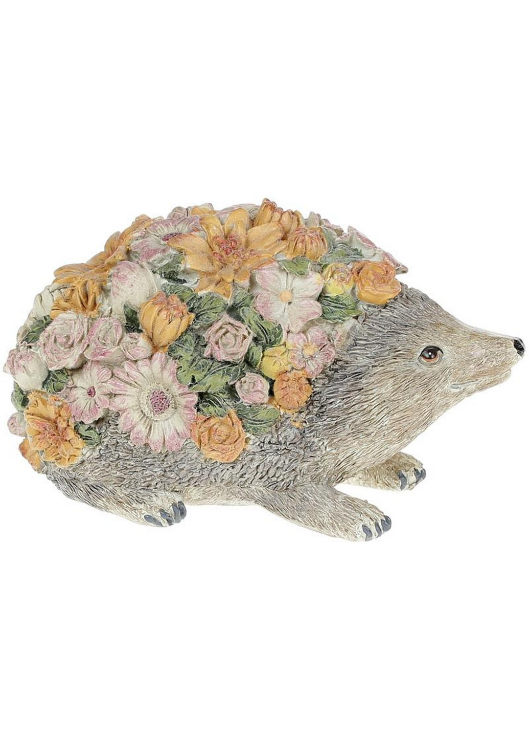 Статуэтка-декоративная "Цветочный Ёжик" 17,4х10х9,8 см Bona (275070586)