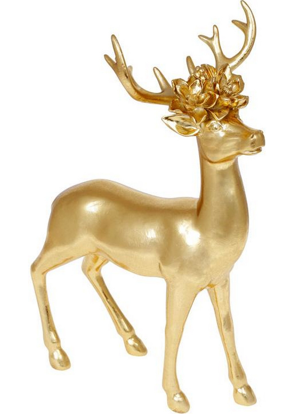 Декоративная статуэтка "Олень с цветами" 42х26 см Bona (275074781)