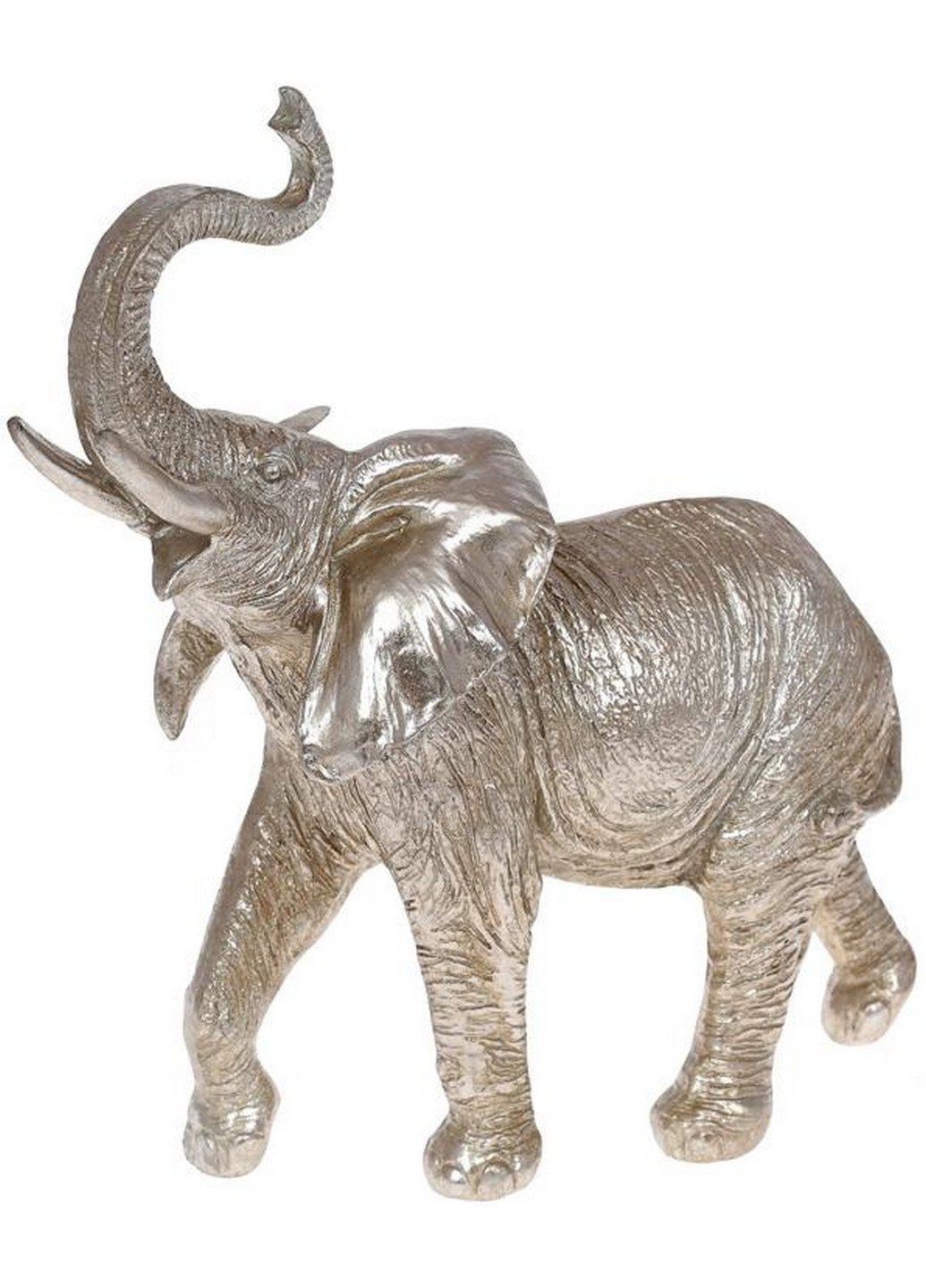 Декоративная статуэтка "Слон", стальной 24,5х28 см Bona (275072657)