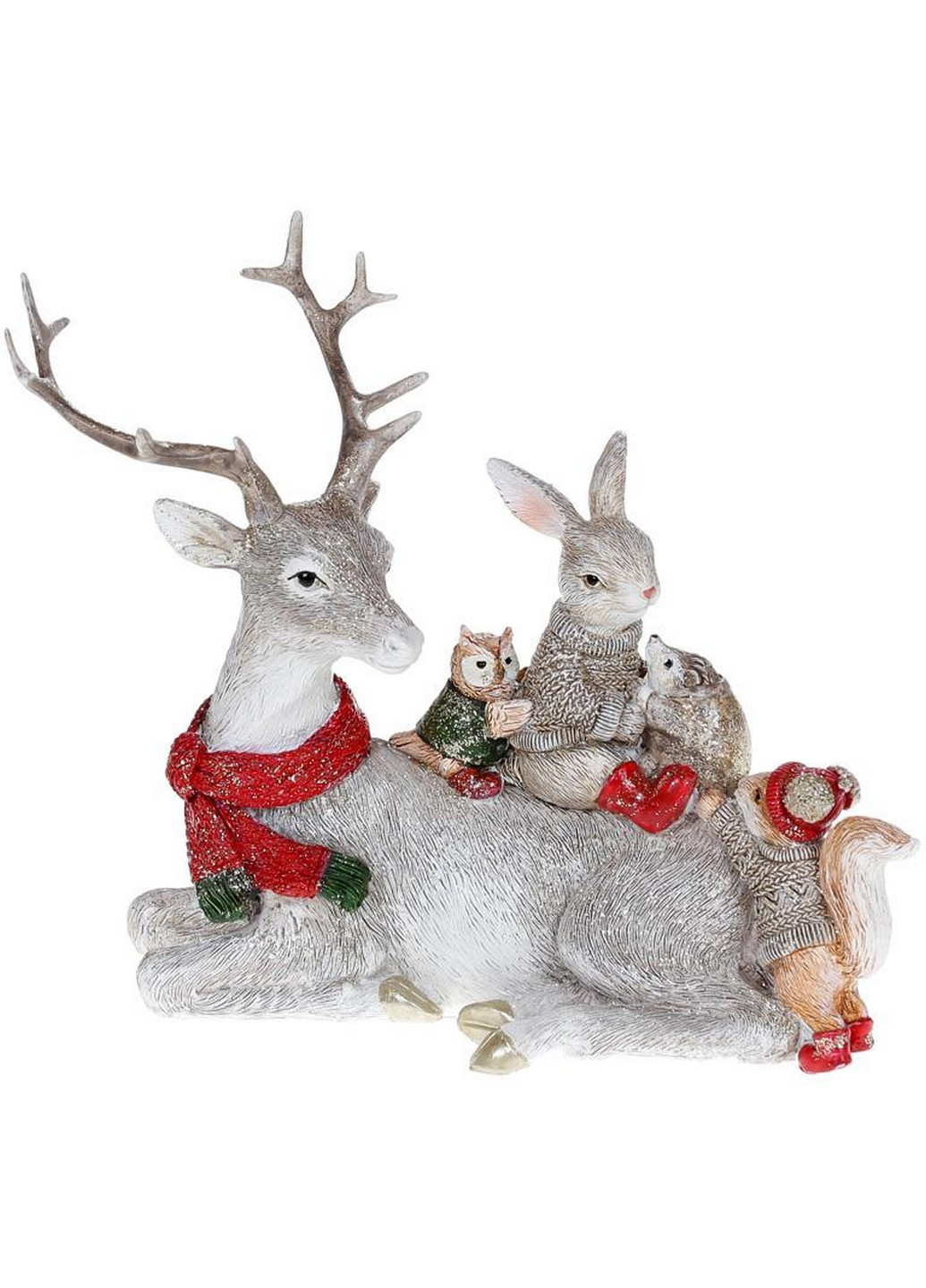 Статуетка декоративна "Лісові жителі" 20х10,5х16 см Bona (275072612)