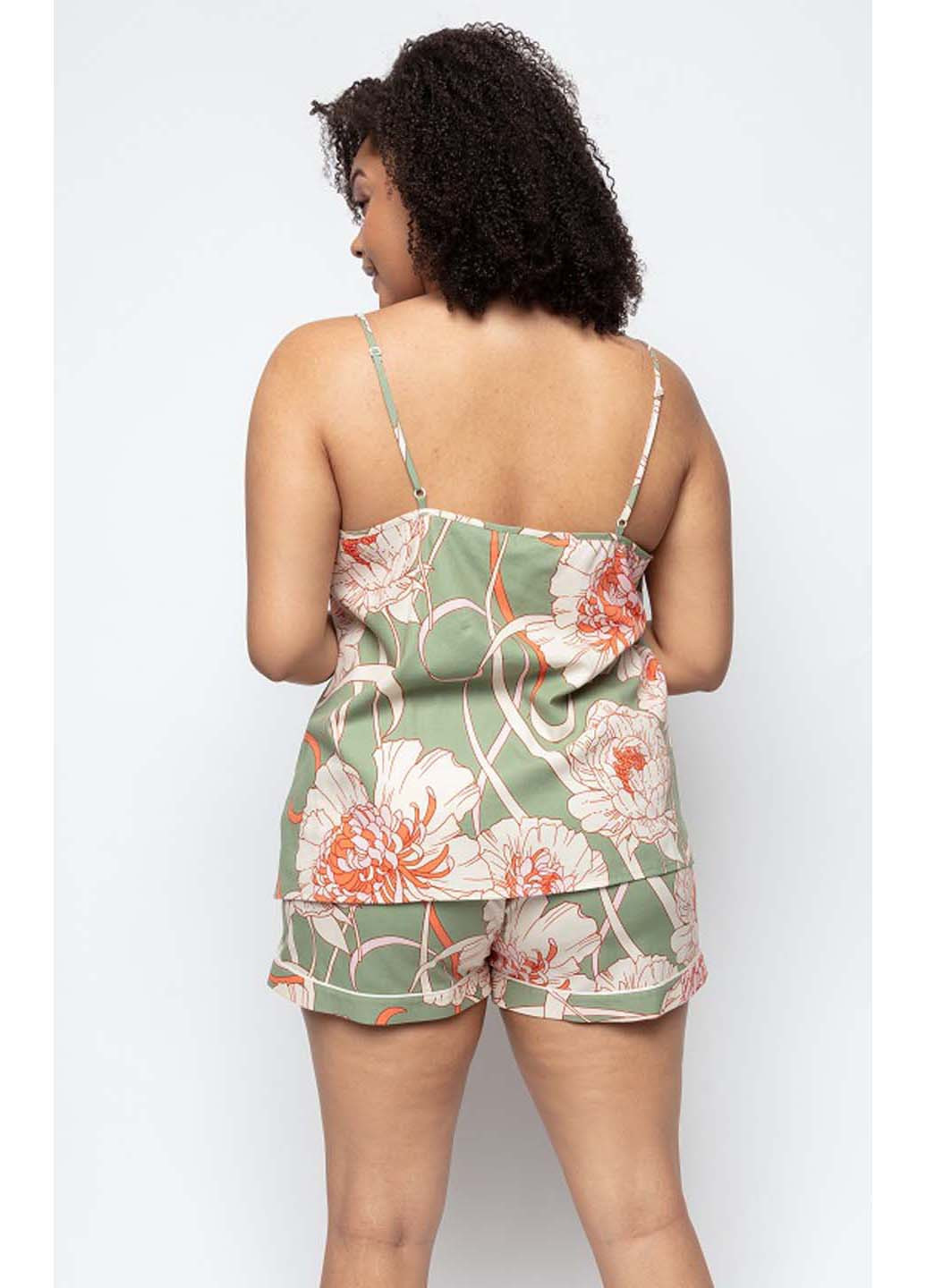 Зелена піжама майка + шорти Cyberjammies Sage 9584-9585