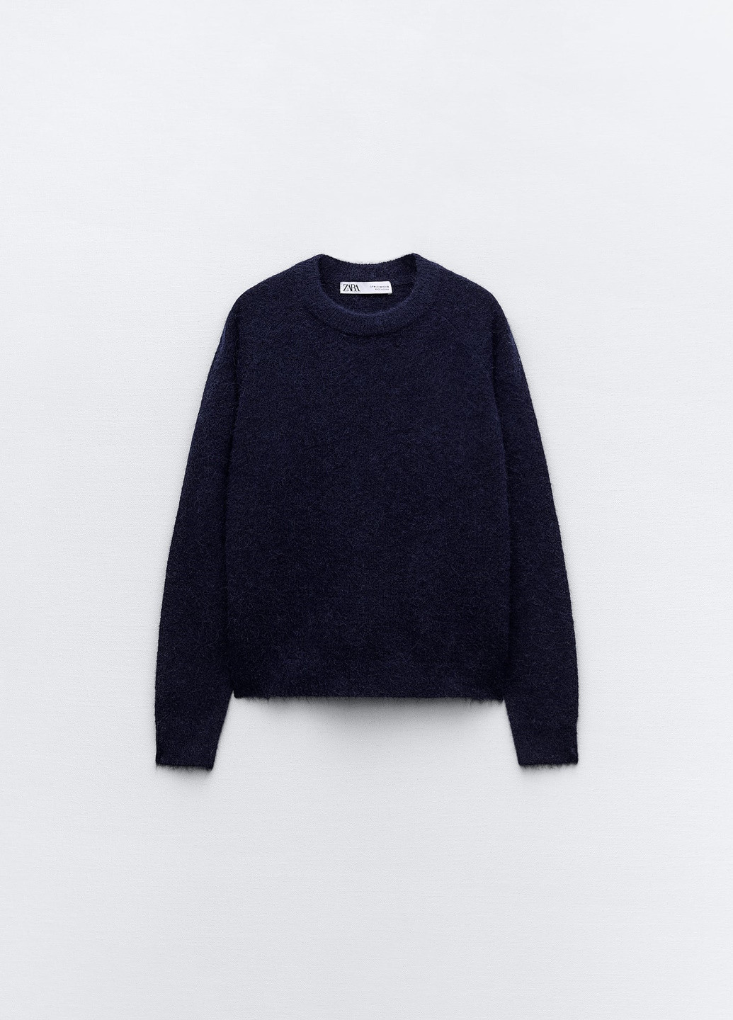 Темно-синий демисезонный свитер Zara