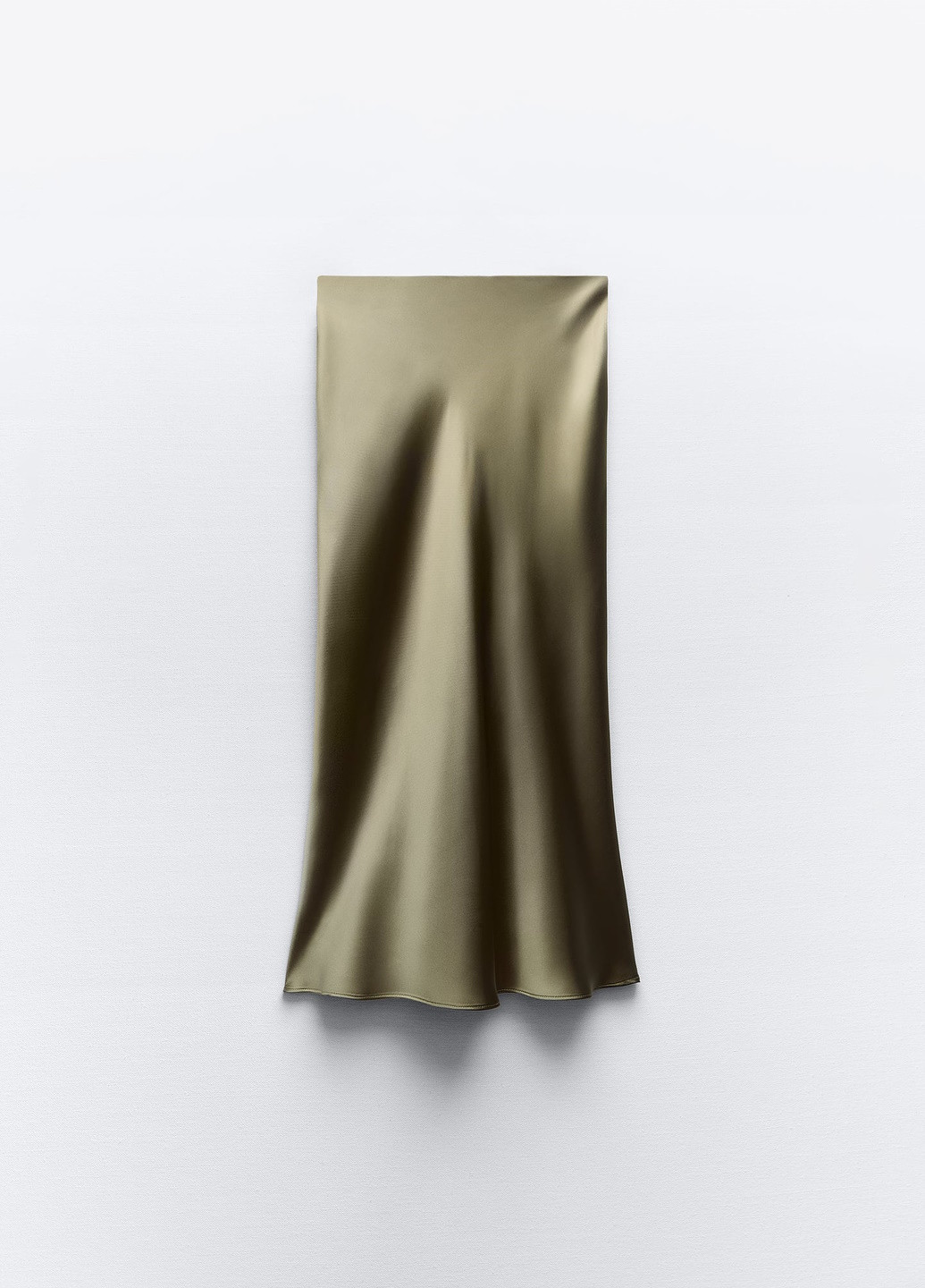 Разноцветная праздничный однотонная юбка Zara