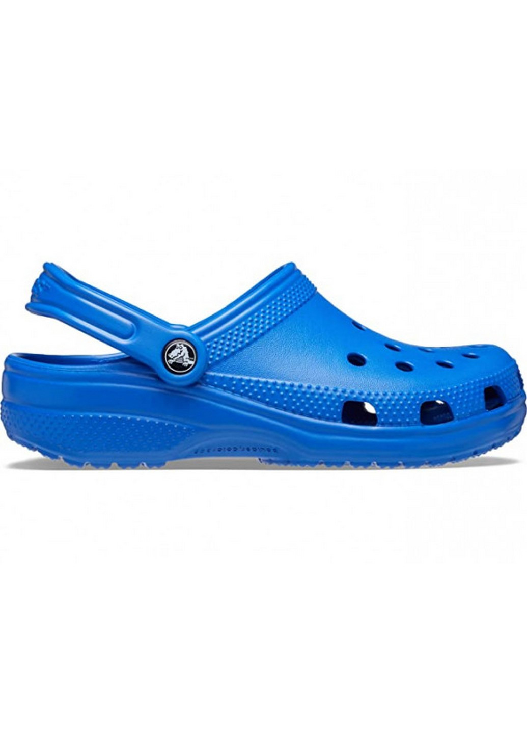 Синие кроксы сабо Crocs
