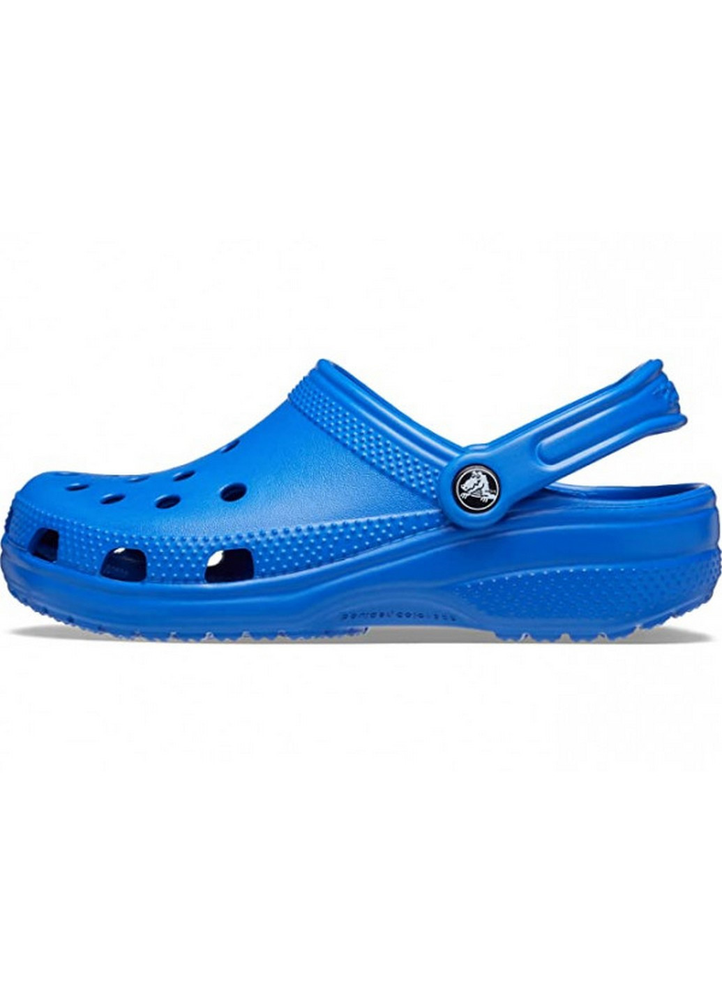 Синие кроксы сабо Crocs