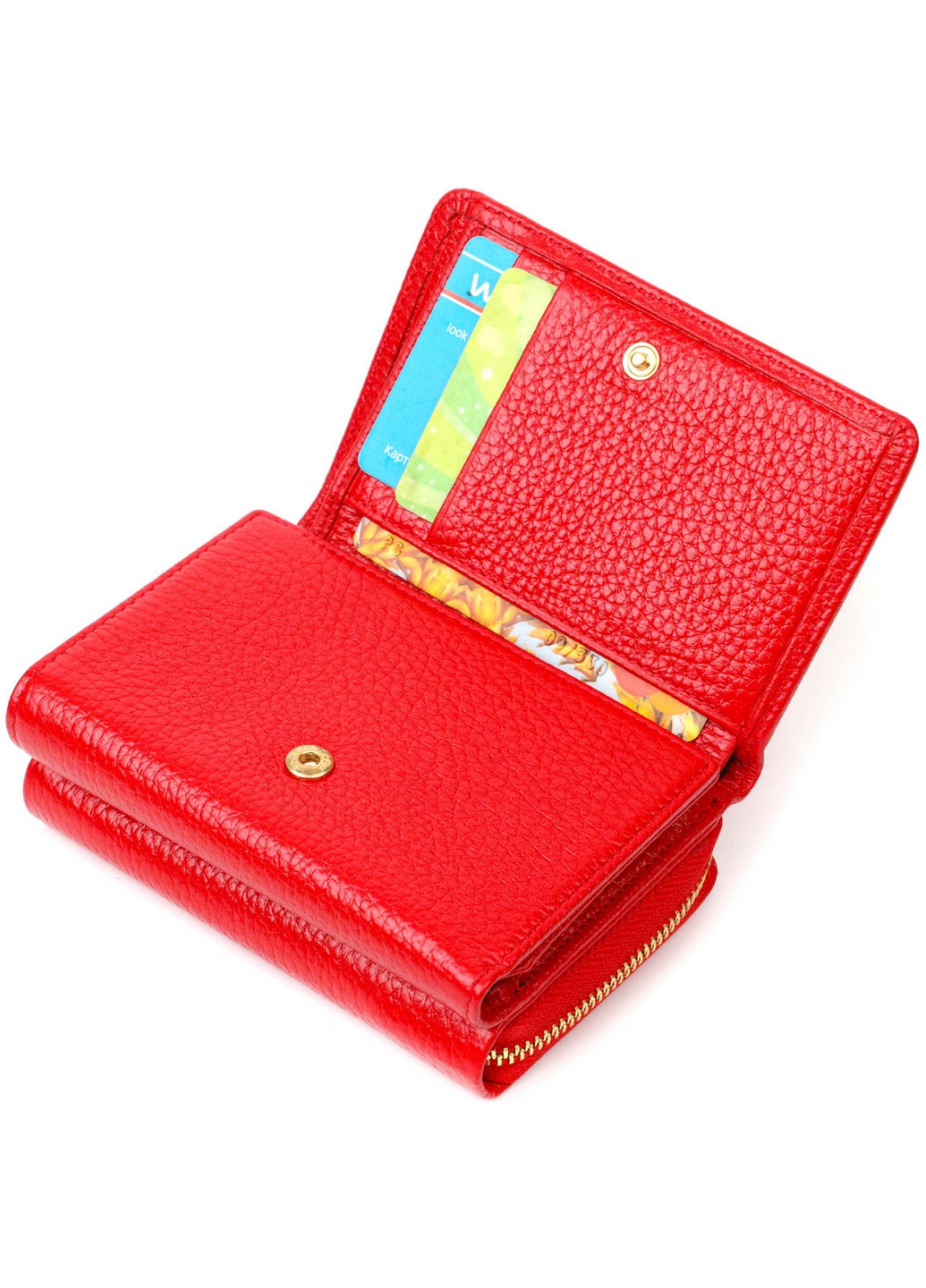 Женский кожаный кошелек 8,5х11,5х4 см Tony Bellucci (275069723)