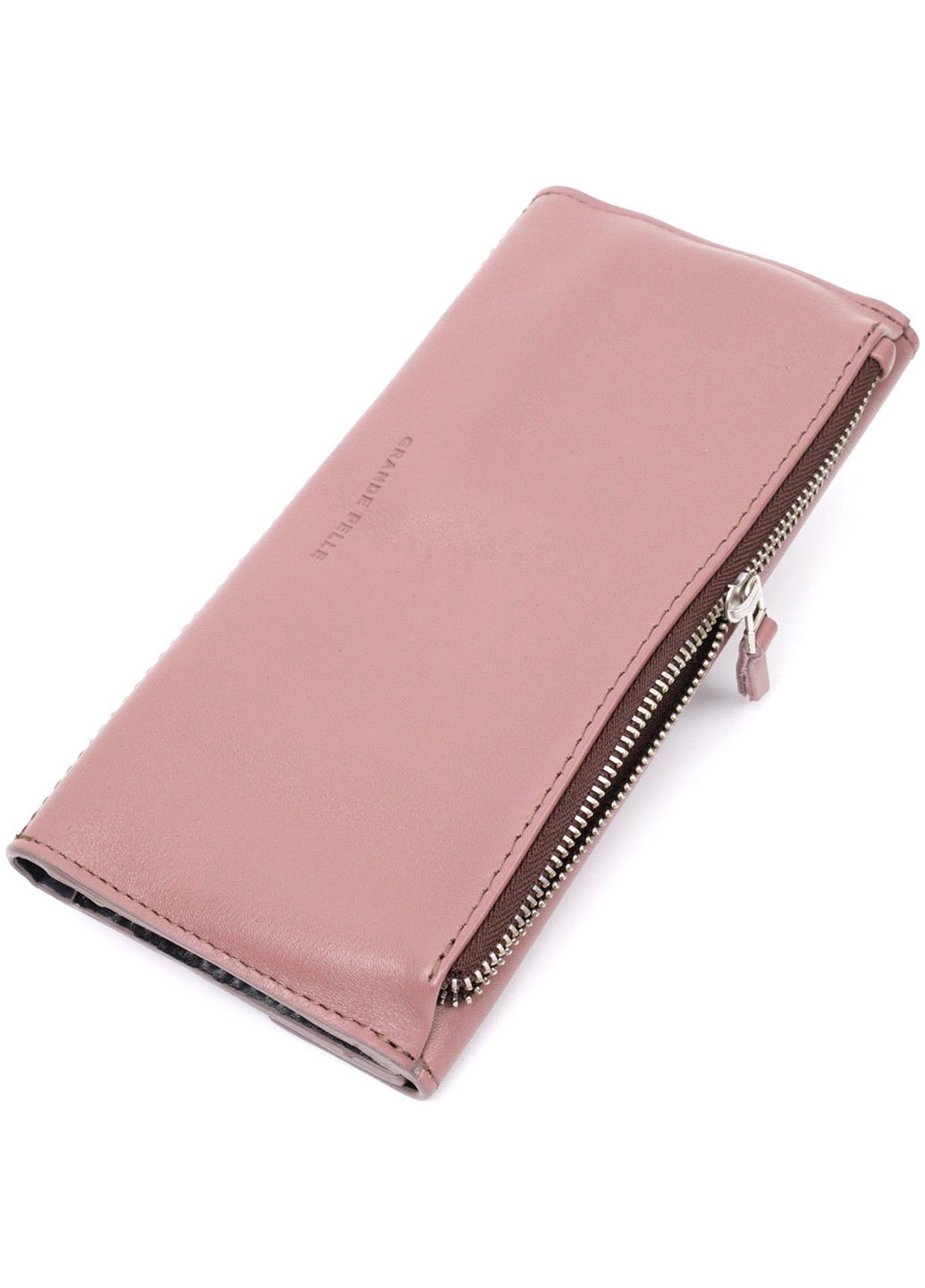 Женский кожаный кошелек 21х10,5х2 см Grande Pelle (275071796)