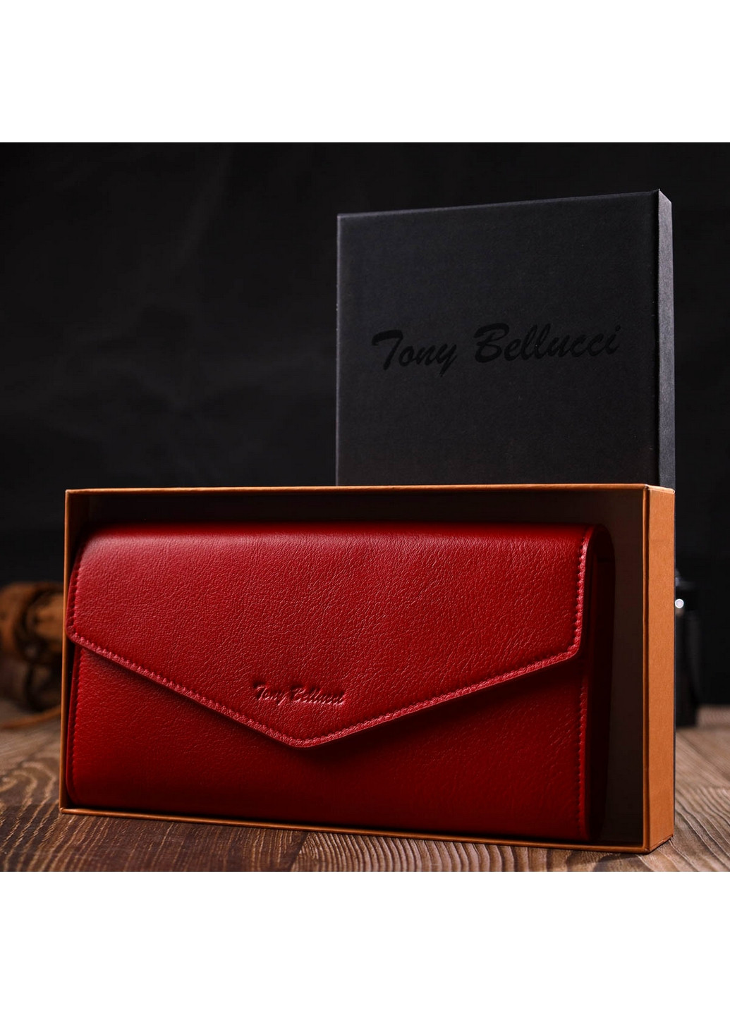Женский кожаный кошелек 19,5х10,5х2 см Tony Bellucci (275070710)