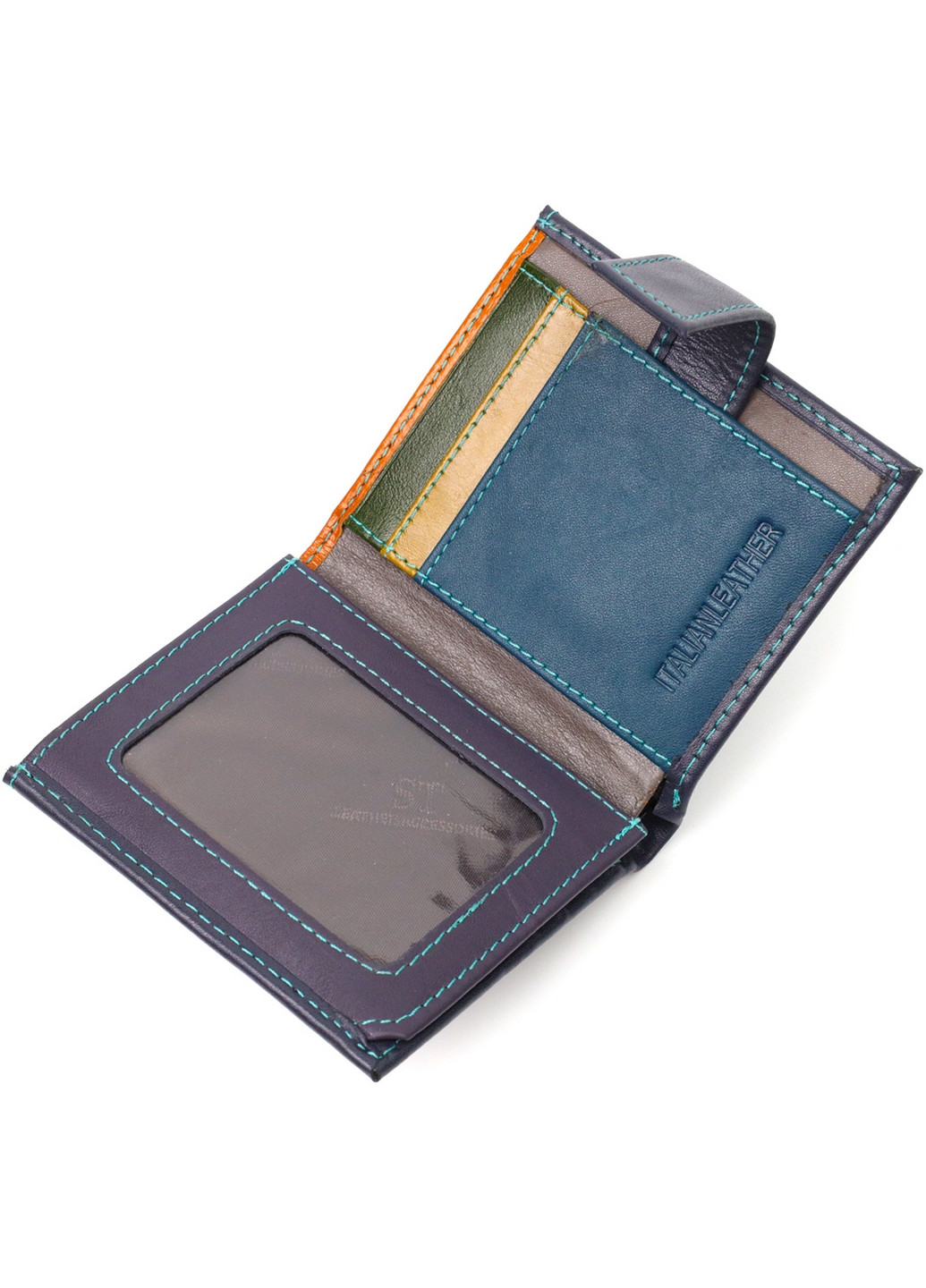 Жіночий шкіряний гаманець 8,5х9,5х2,5 см st leather (275072037)