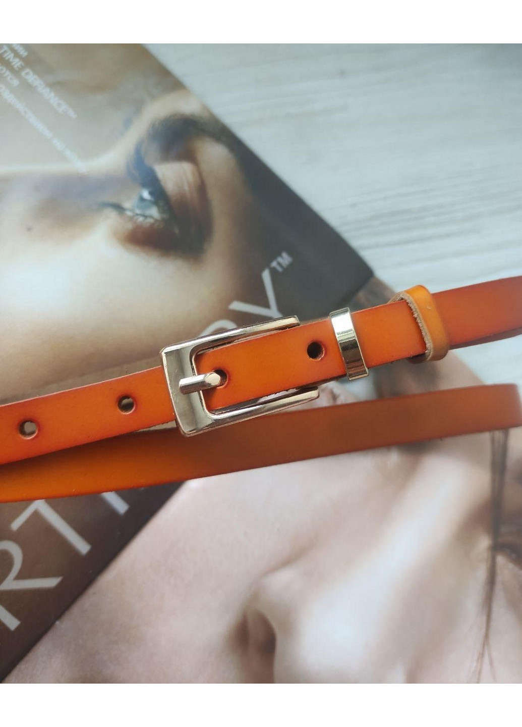 Жіночий шкіряний ремінь 100-115 см LeathART (275072013)