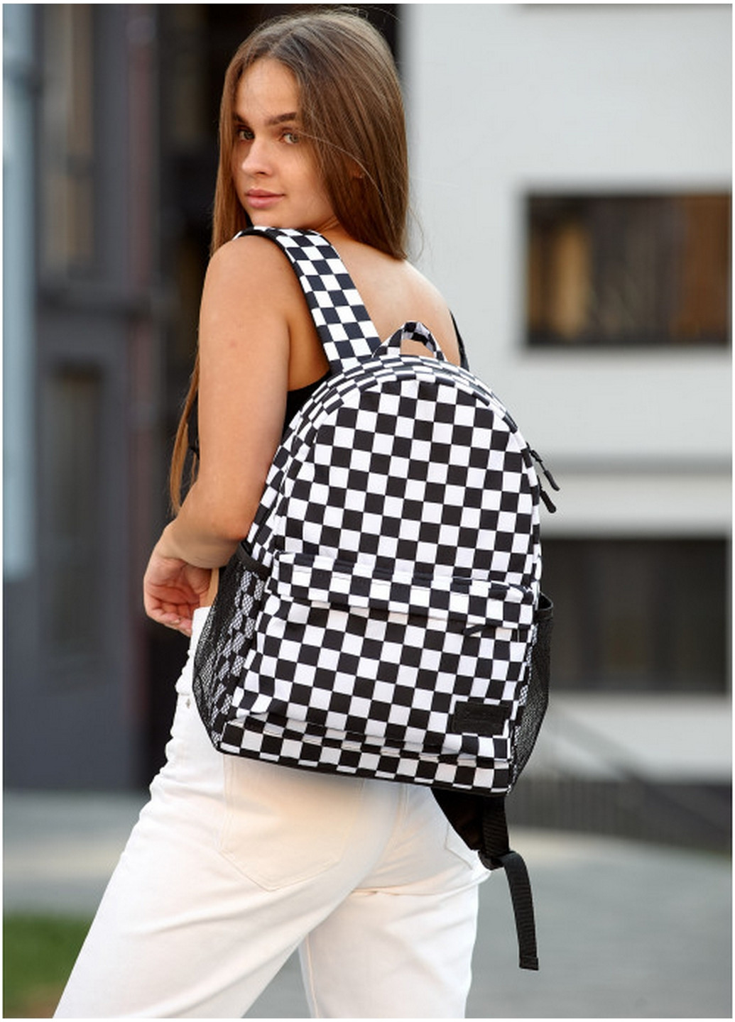 Жіночий рюкзак 40х27х15 см Sambag (275071573)