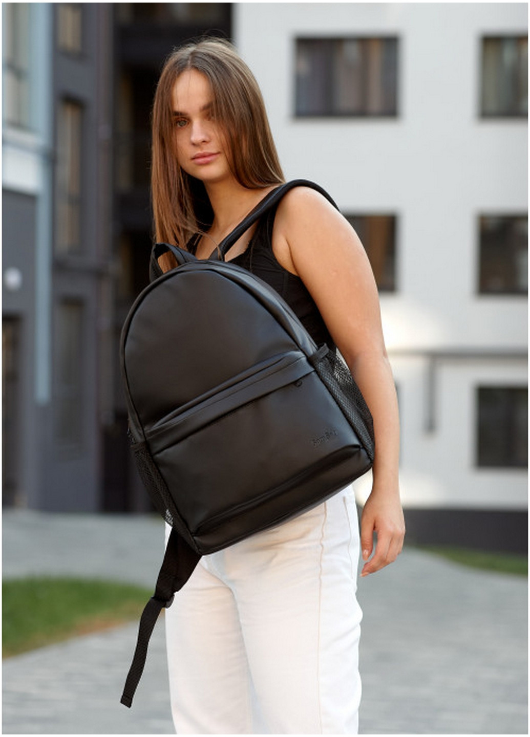 Жіночий рюкзак 40х27х15 см Sambag (275070757)