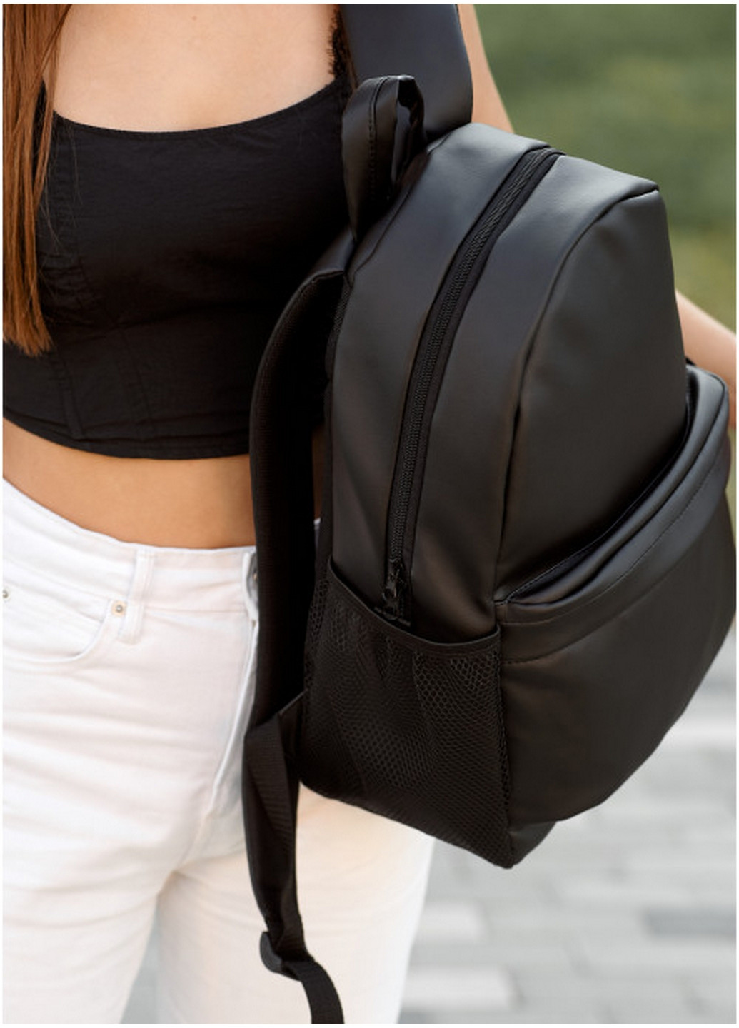 Жіночий рюкзак 40х27х15 см Sambag (275070757)